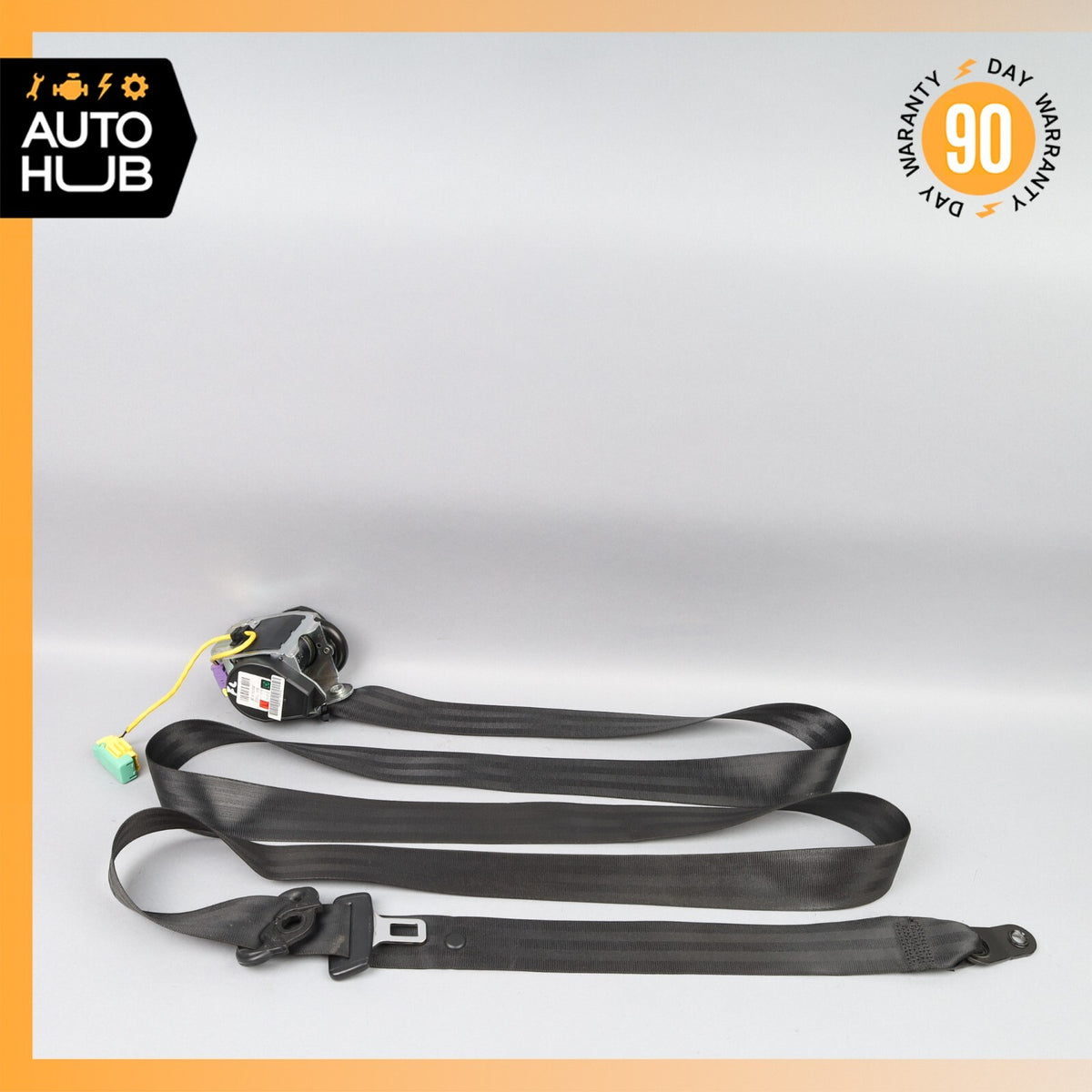 06-13 Bentley Continental Flying Spur Front Left Driver Side Seat Belt OEM - photo 2