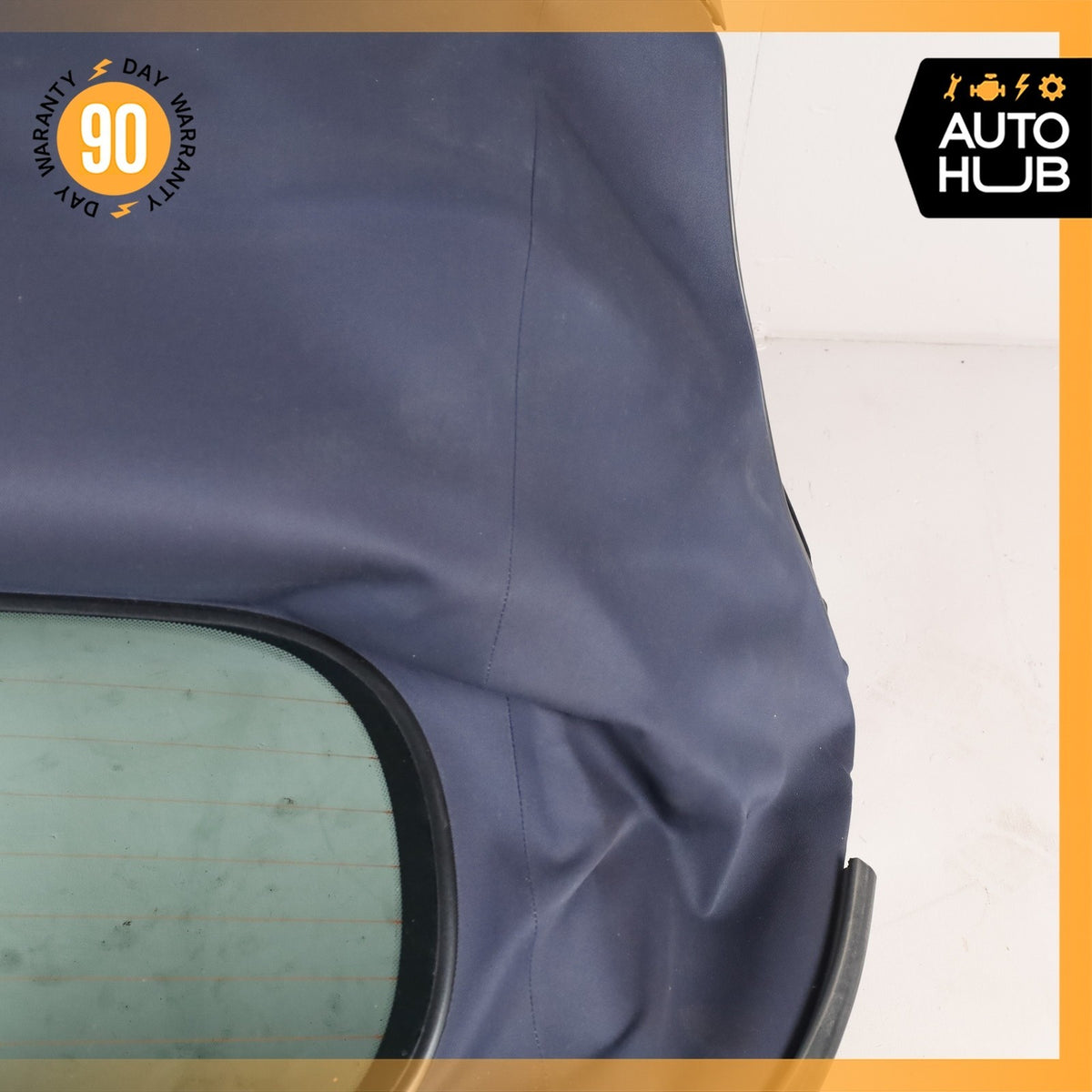 05-08 Porsche Boxster 987 Convertible Soft Top Roof Blue OEM 62k - photo 7