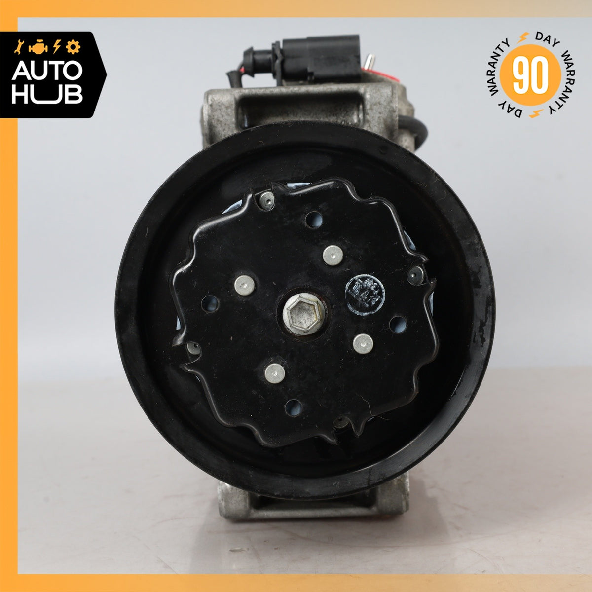 03-06 Porsche Cayenne 955 Turbo 4.5L V8 AC A/C Air Conditioning Compressor OEM - photo 9