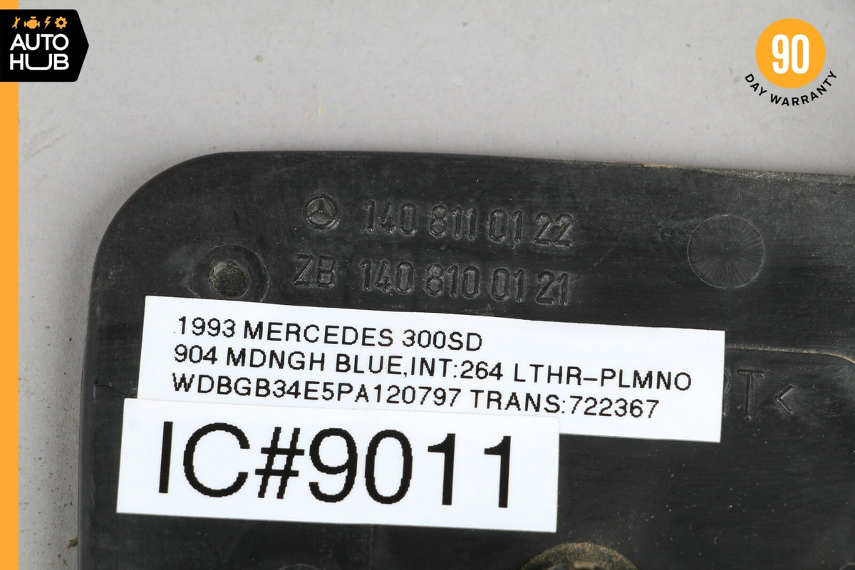 92-95 Mercedes W140 300SD 400SE Left Driver Side Rear View Door Mirror Glass OEM - photo 7