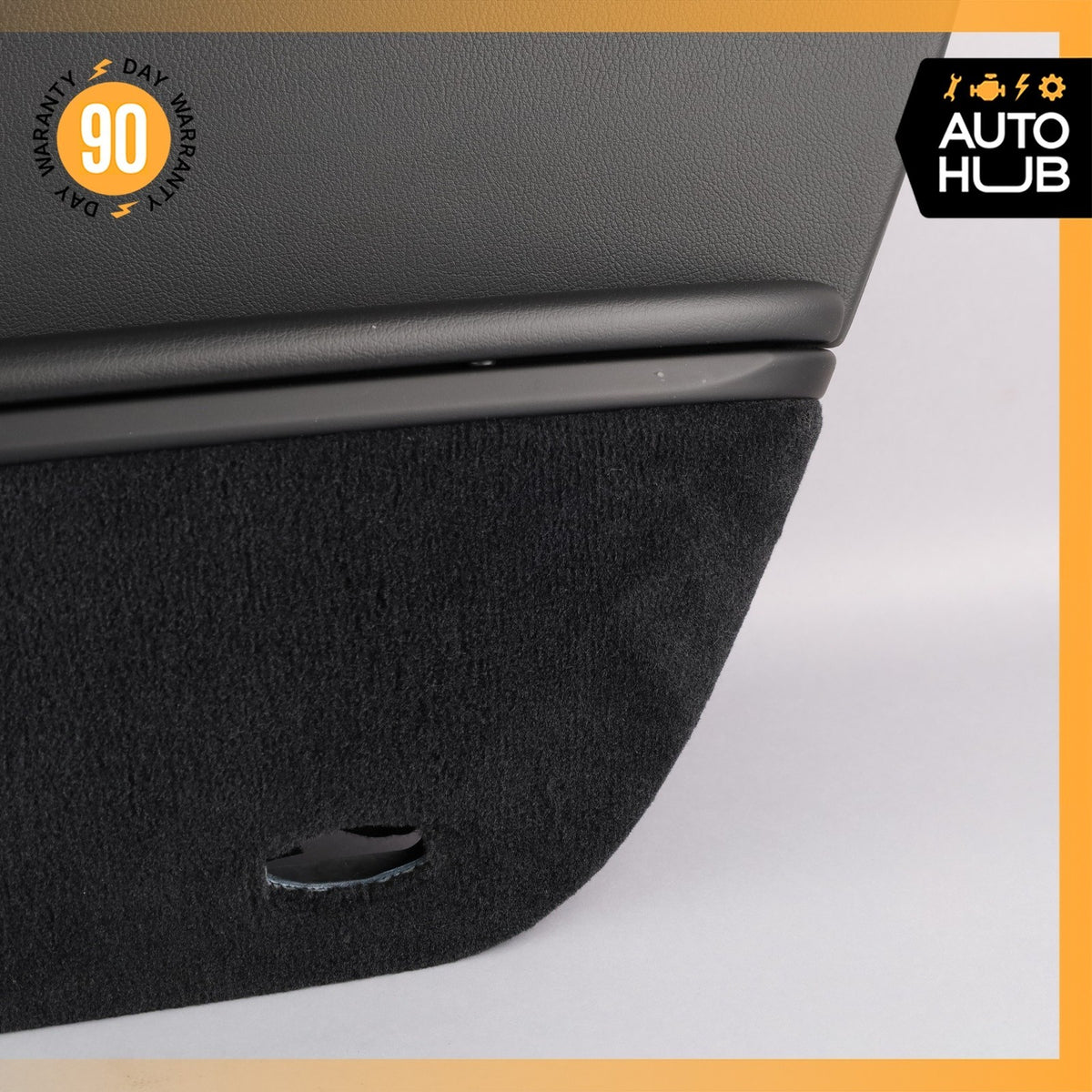 05-12 Porsche Boxster 987 Cayman Front Right Interior Door Panel Black OEM - photo 7