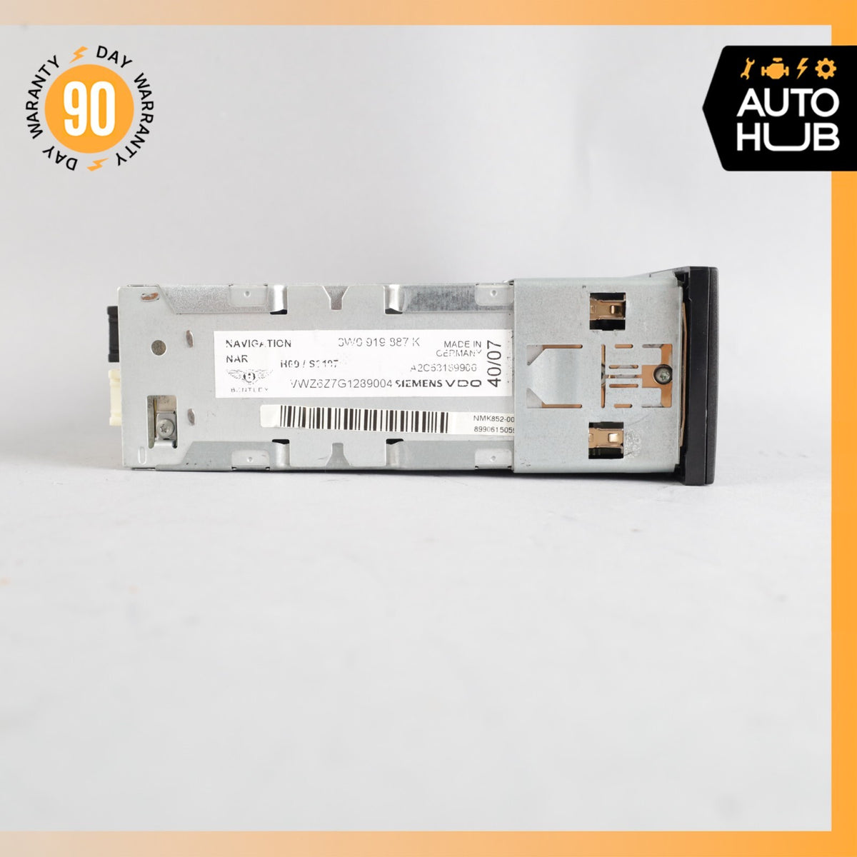 07-10 Bentley Continental GTC Flying Spur Navigation CD Disc Player GPS OEM 46k - photo 7