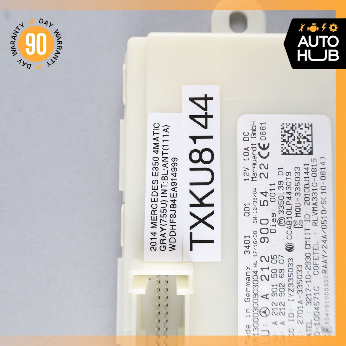 13-20 Mercedes W212 E350 CLS400 SL550 E550 Keyless Go Entry Control Module OEM - photo 10