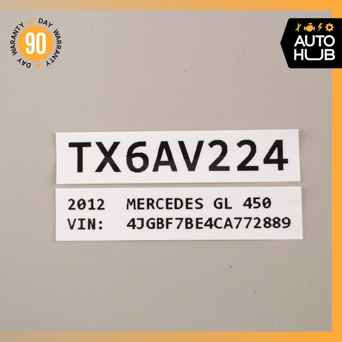 06-13 Mercedes X164 GL450 R350 Rear Overhead Dome Light Lamp Parking Sensor OEM - photo 13