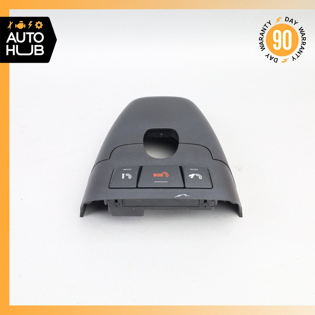 Mercedes W242 B250e Interior Rear View Mirror Cover w/ SOS Switch OEM - photo 8