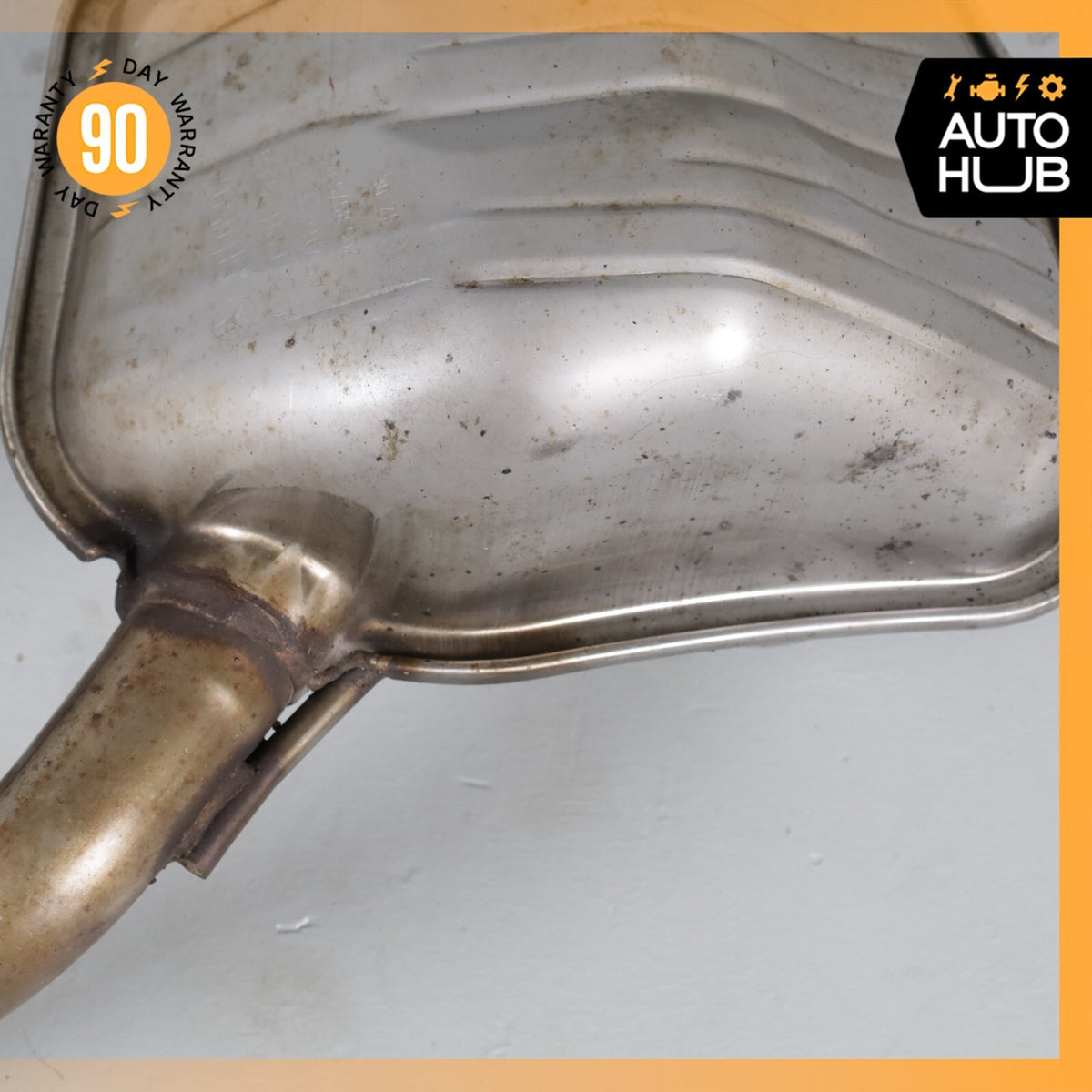 03-08 Mercedes R230 SL550 SL600 Exhaust Mufflers Muffler Tips Assembly OEM - photo 17