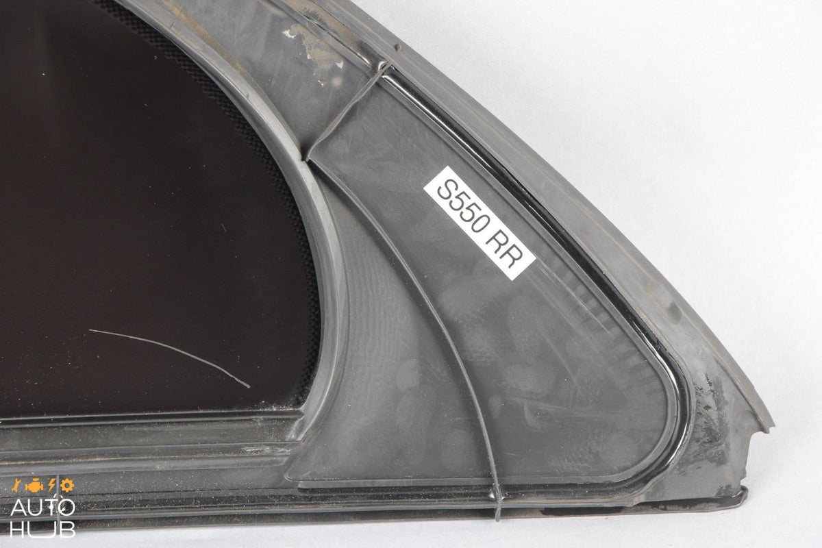 07-13 Mercedes W221 S550 S63 Quarter Window Glass Rear Right Passenger Side OEM - photo 7