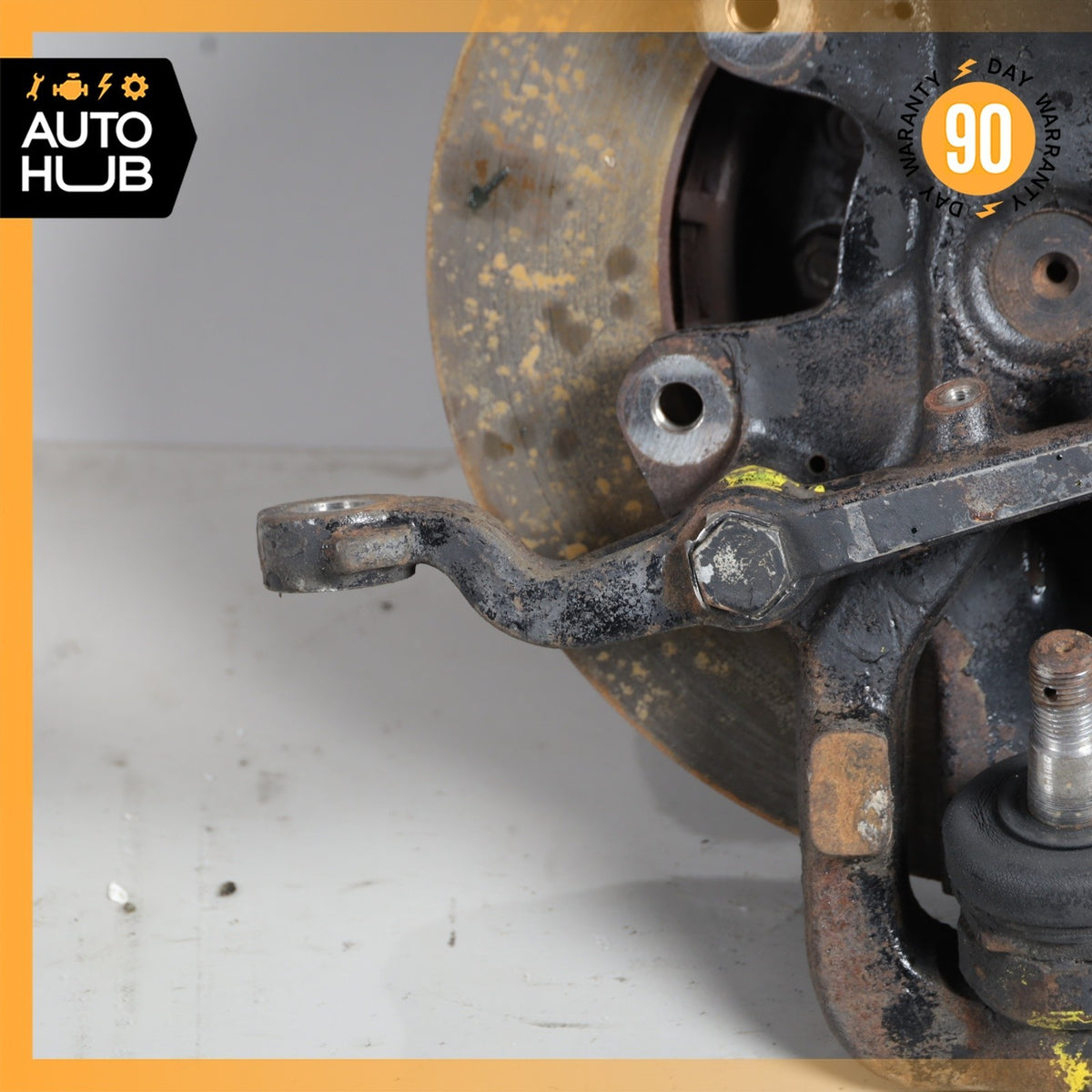 Rolls Royce Silver Spirit Mulsanne Front Right Spindle Knuckle Hub w/ Disc OEM - photo 13
