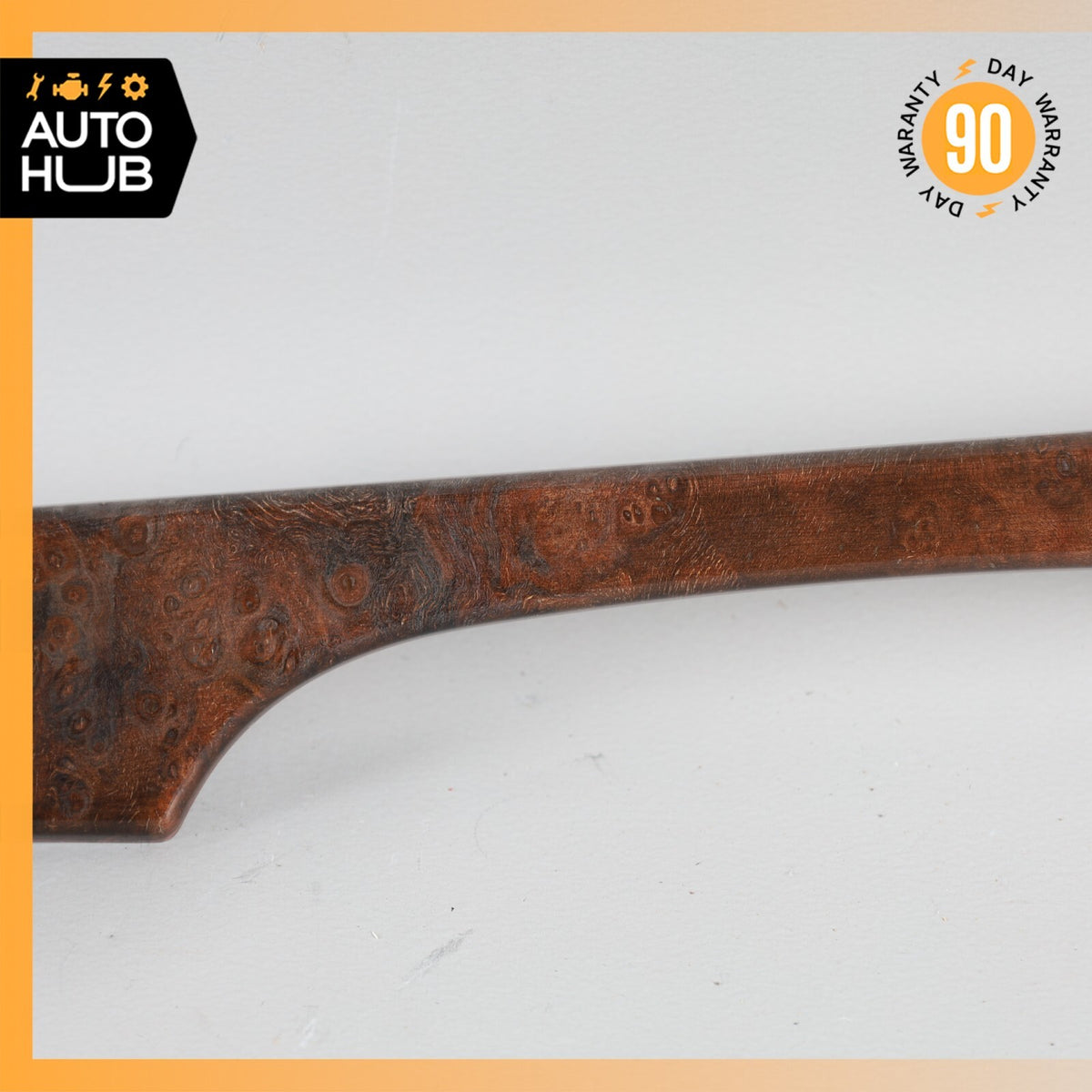 10-16 Mercedes W212 E350 E550 Steering Column Cover Boot Trim Wood OEM - photo 3