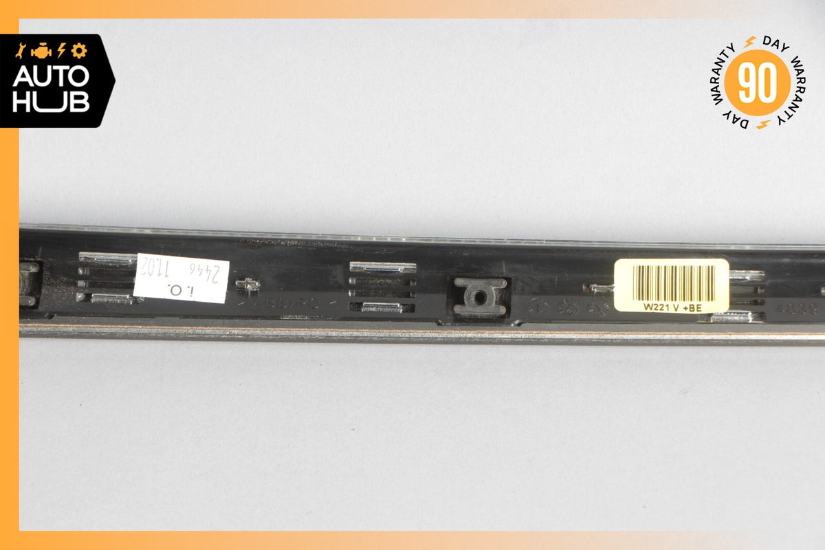 07-09 Mercedes W221 S550 S450 Rear Right Side Door Panel Trim 2217304022 OEM - photo 9