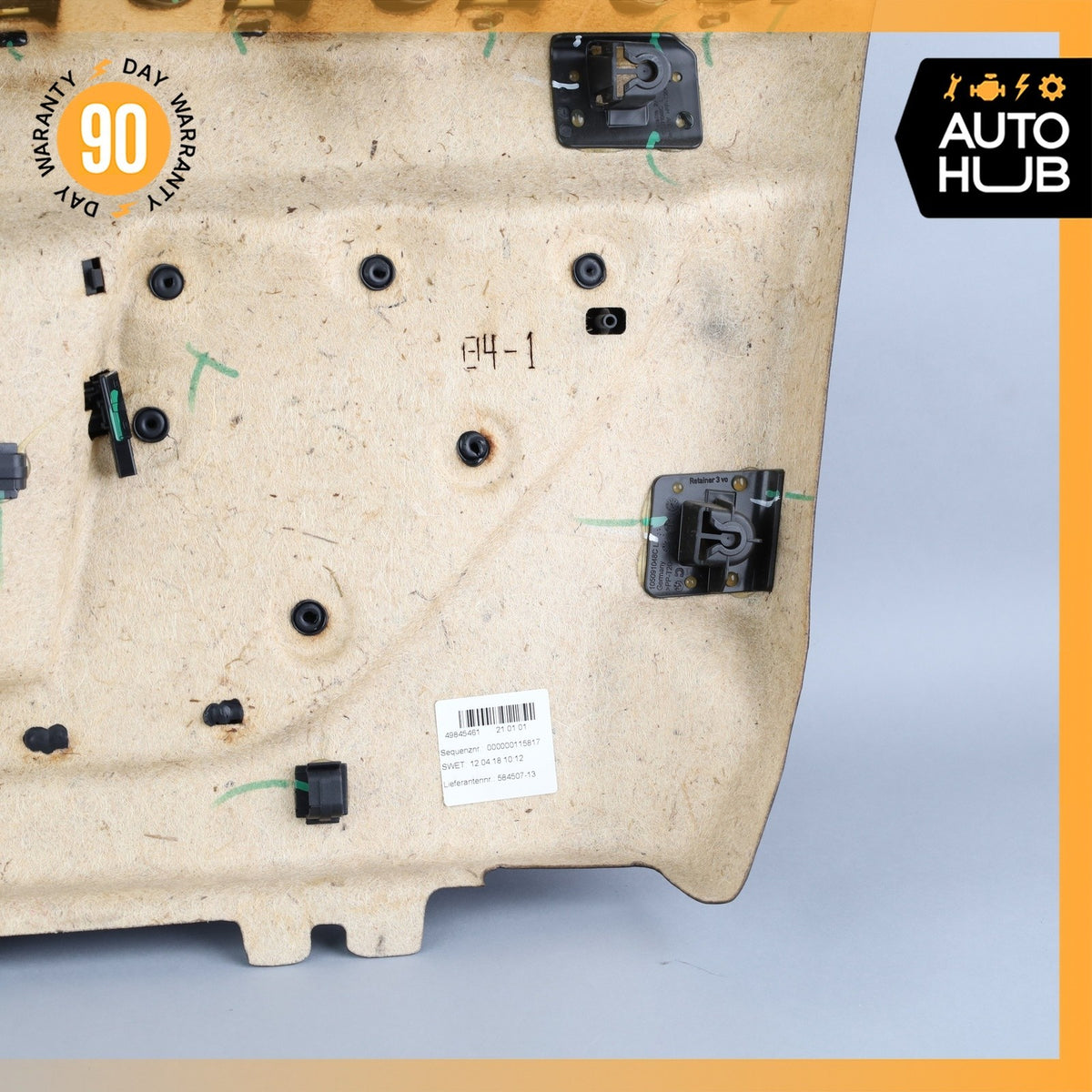 14-21 BMW i3 I01 Front Left Driver Side Interior Door Panel Brown OEM - photo 19