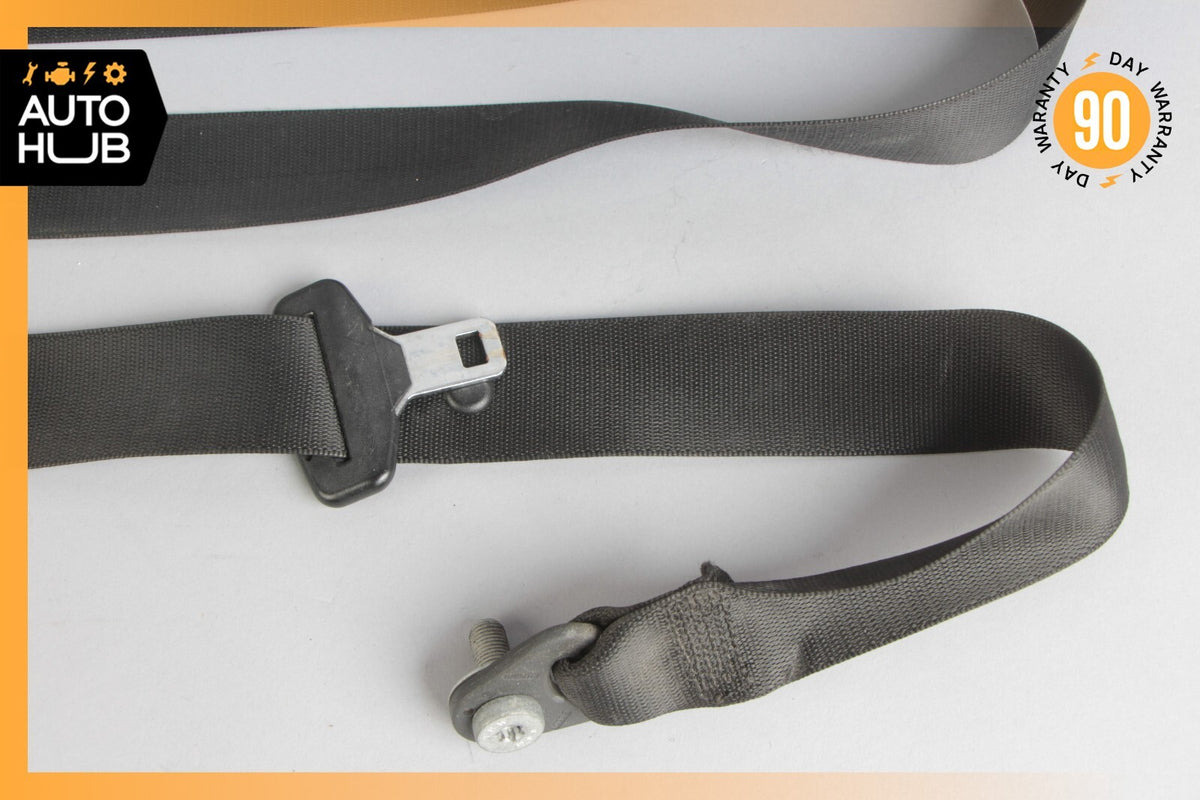 07-10 Mercedes W221 S550 S63 AMG Front Left Driver Side Seat Belt Black OEM - photo 6