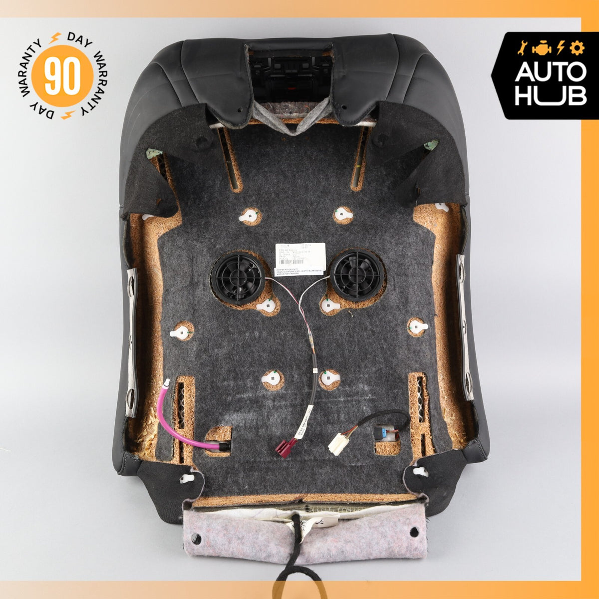 15-17 Mercedes W222 S600 Front Right Passenger Side Seat Upper Back Cushion OEM - photo 9