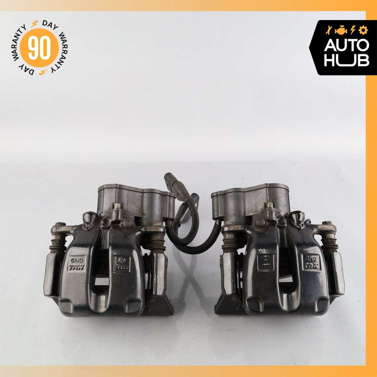 Bentley Continental GTC GT Rear Right & Left Brake Caliper w/ Actuator Set 43k - photo 5