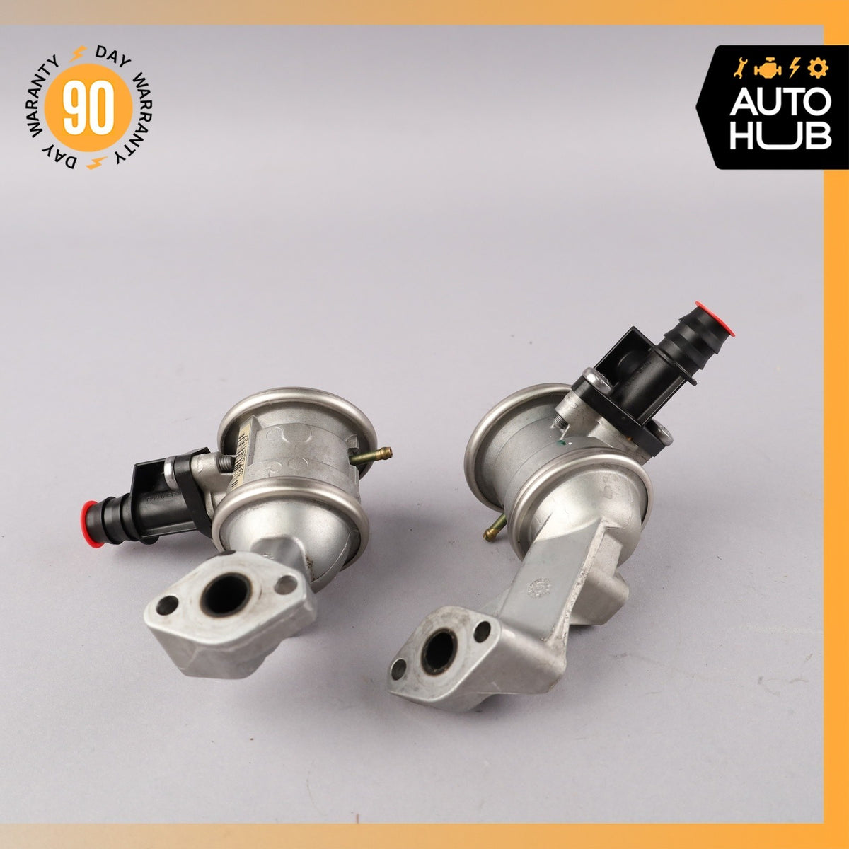 Audi C7 A6 / Cayenne 958 Engine Smog Air Pump Check Valve Left & Right Set OEM - photo 5