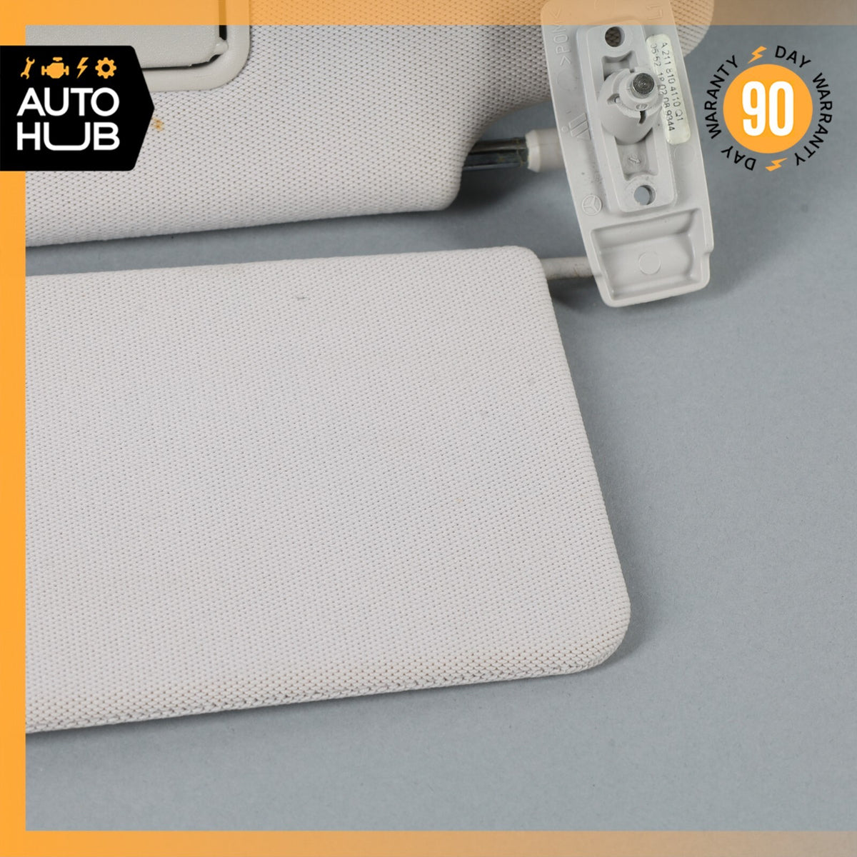 07-09 Mercedes W211 E350 Right Side Sunvisor Sun Visor Shade Cover OEM - photo 12