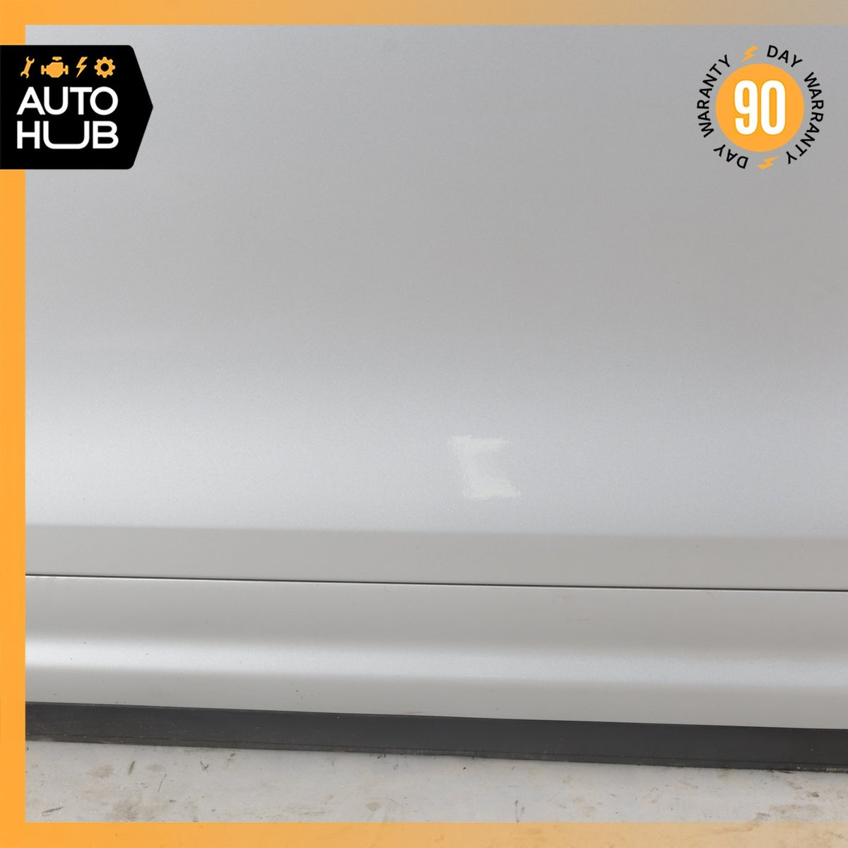 11-18 Porsche Cayenne 958 Front Left Driver Side Door Shell Silver OEM - photo 9