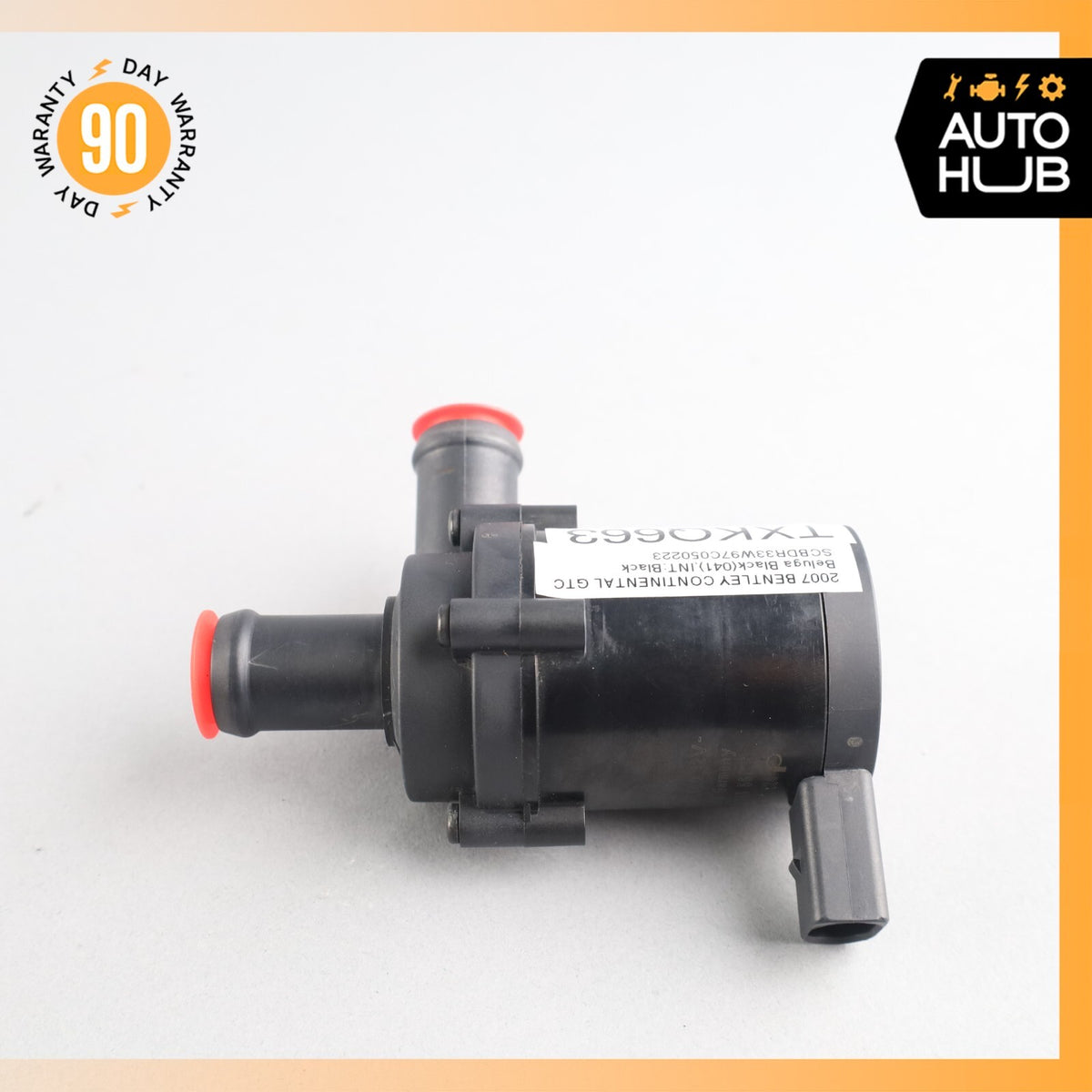 03-18 Bentley Continental GTC GT Turbocharger Water Coolant Pump OEM 62k - photo 2