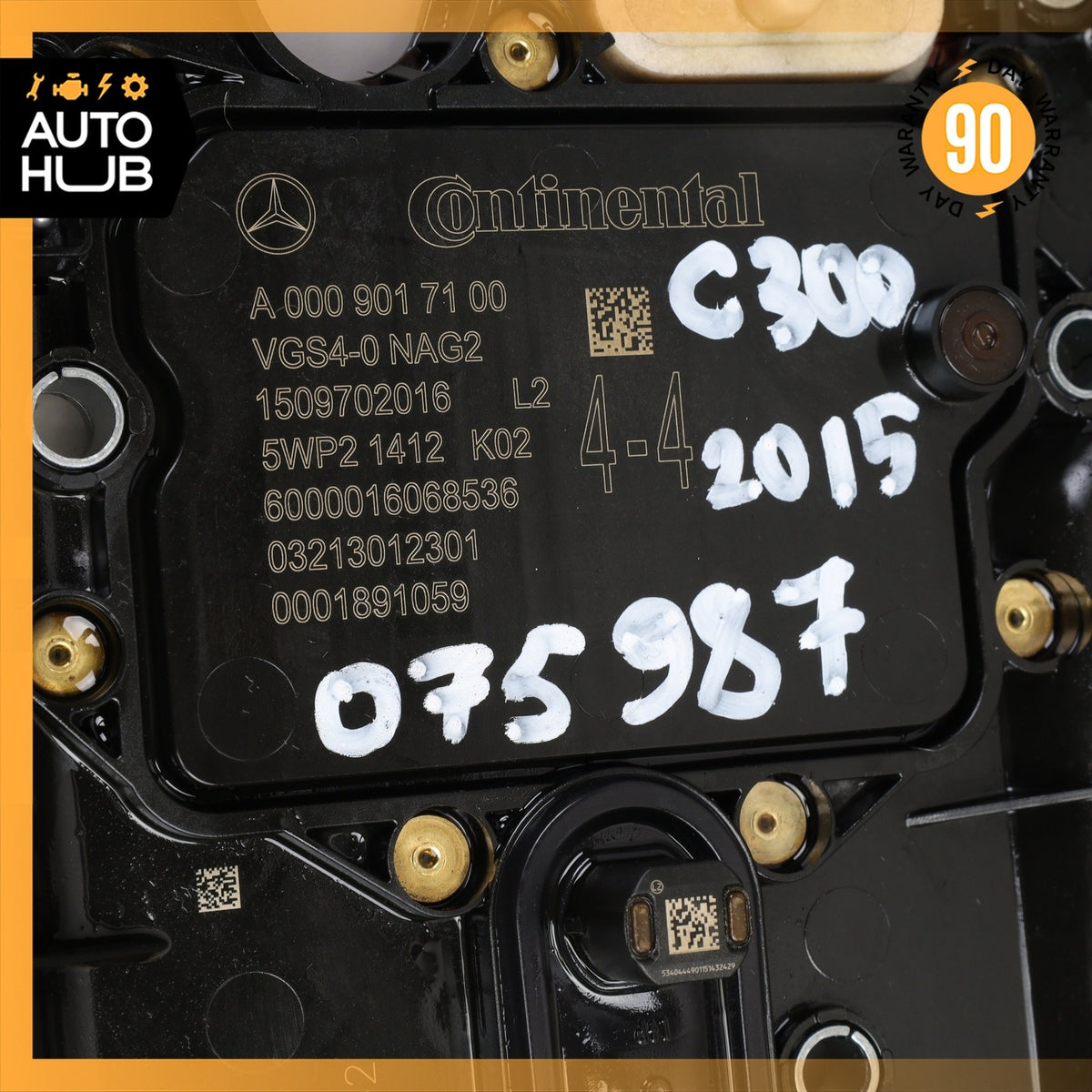 Mercedes W205 C300 S600 VGS4 722.9 7G Transmission Conductor Plate TCU OEM 74k - photo 8