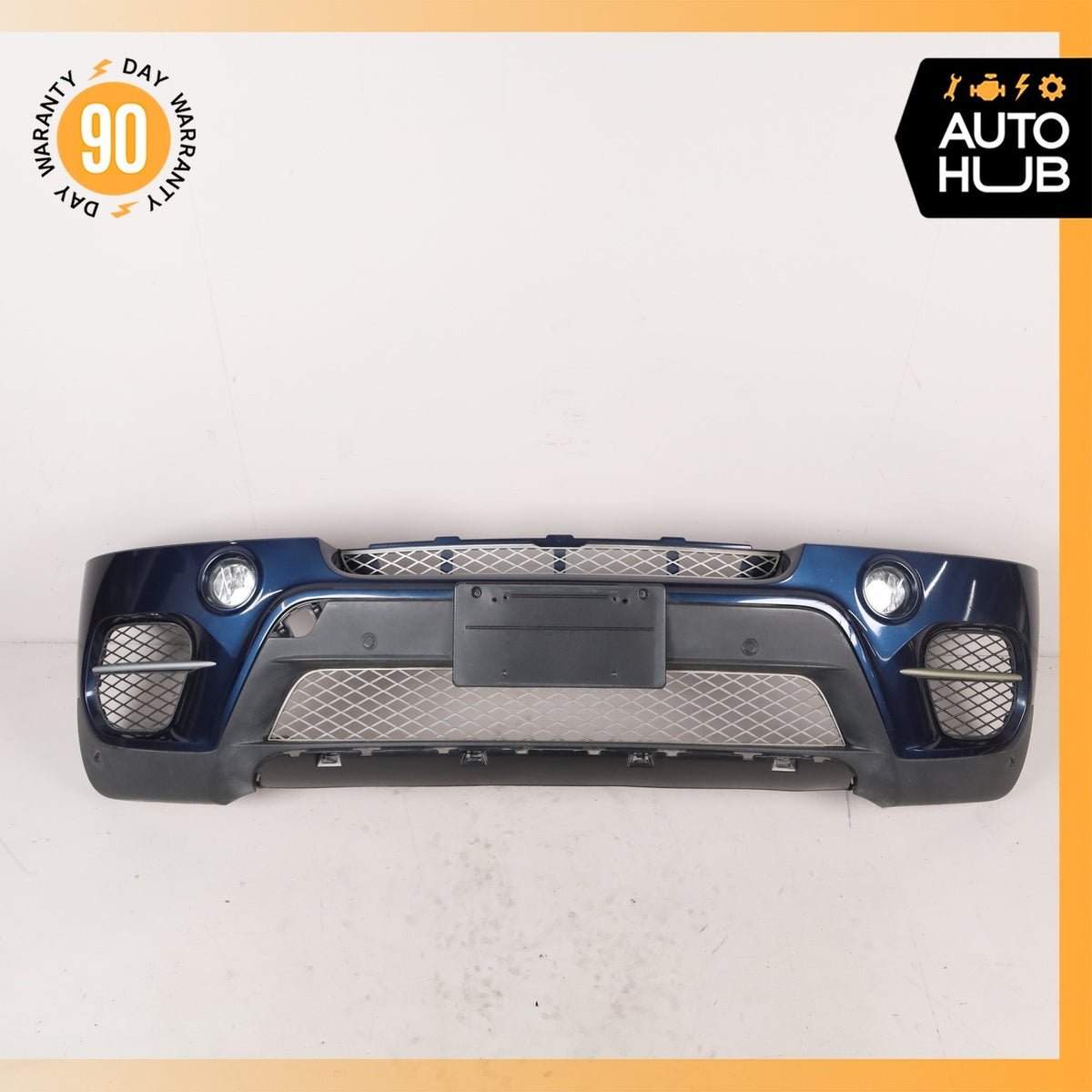 11-13 BMW E70 X5 Sport Front Bumper Cover Assembly Blue Aftermarket - photo 1