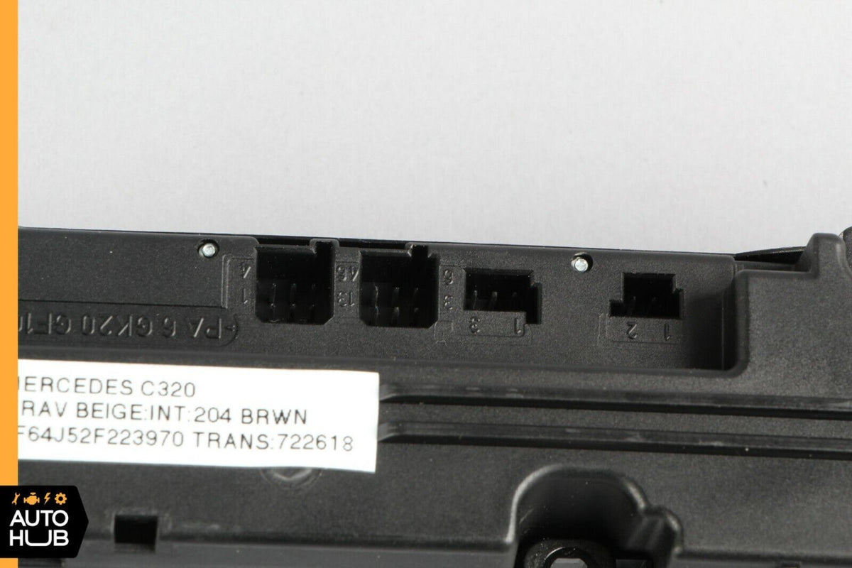 01-04 Mercedes W203 C320 CLK500 Hazard Light Control Switch 2038215258 OEM - photo 9