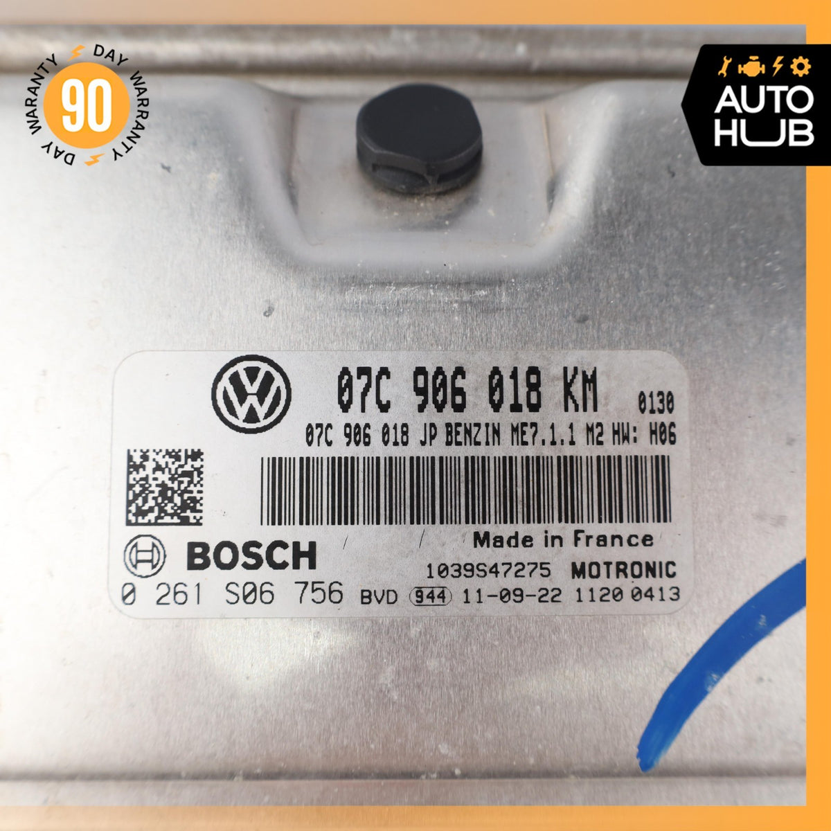 12-13 Bentley Continental Flying Spur 6.0L W12 Engine Control Module ECU OEM - photo 9