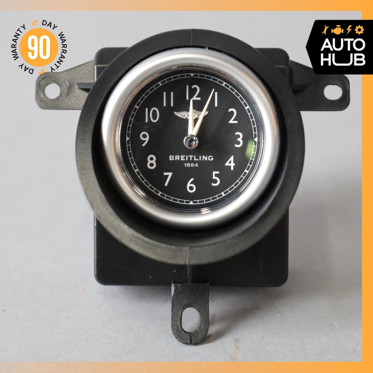 12-18 Bentley Continental GTC GT Center Dashboard Analog Clock OEM 49k - photo 4