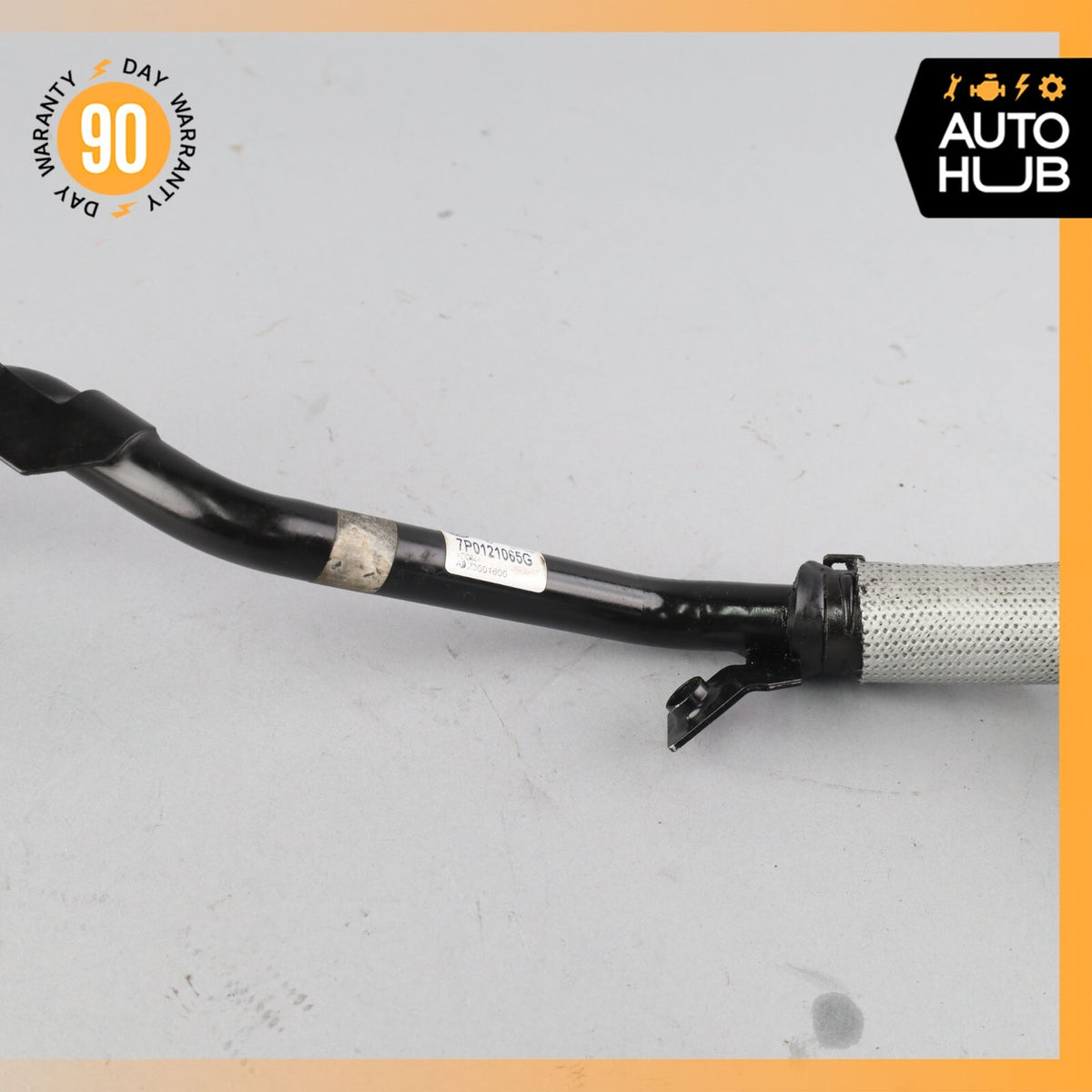 2012 Porsche Cayenne 958 Hybrid S Engine Coolant Hose Pipe Line OEM - photo 7