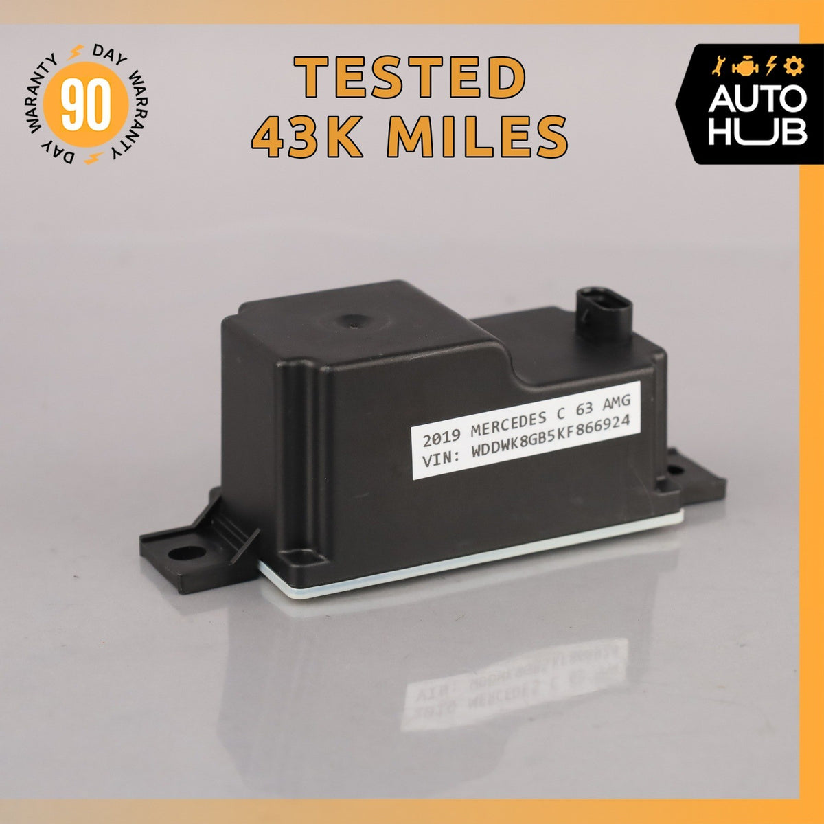 15-23 Mercedes W205 C63 C43 AMG Voltage Converter Control Module OEM 43k - photo 1