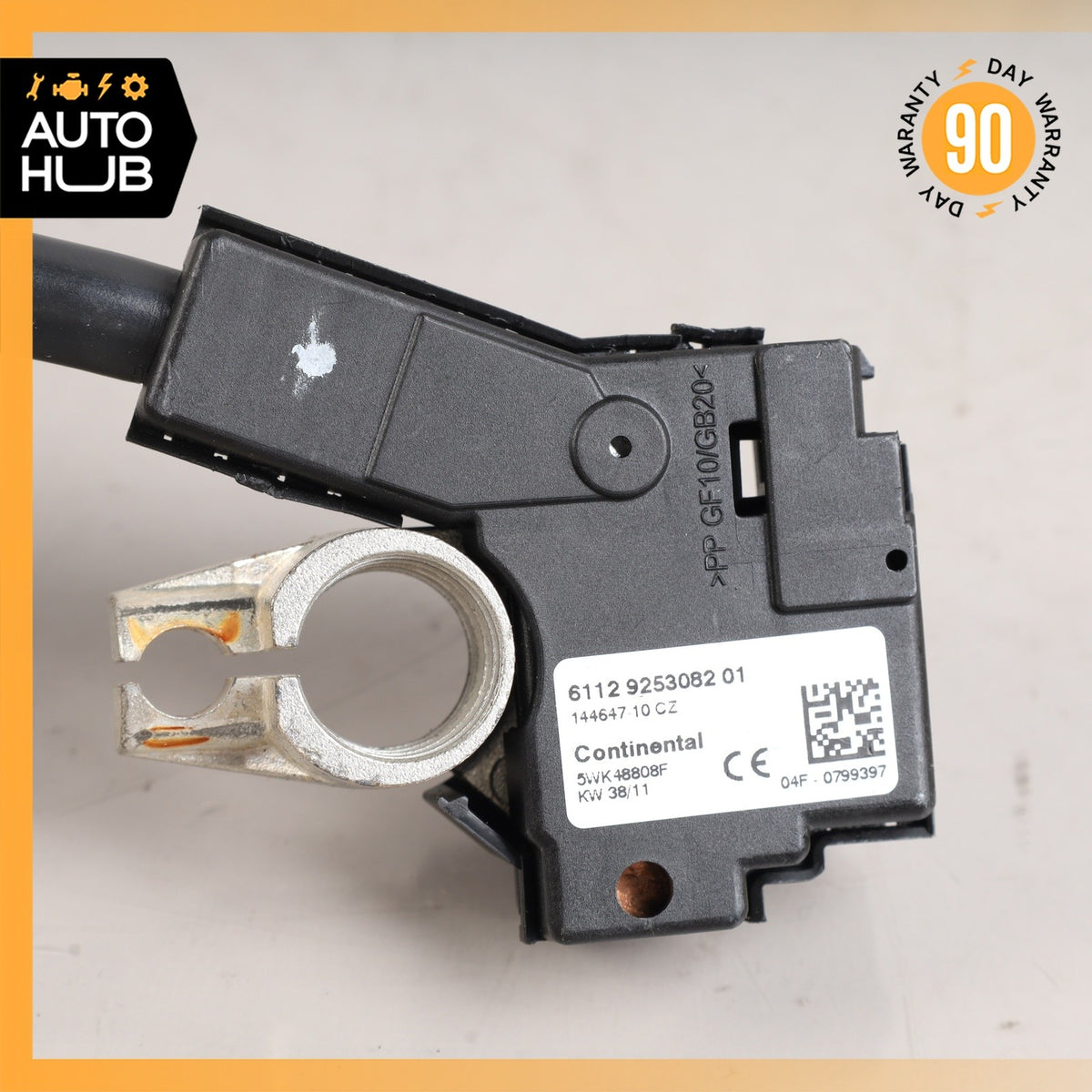 09-19 BMW F10 550i 650i X3 Negative Battery Cable 61219302358 OEM - photo 7