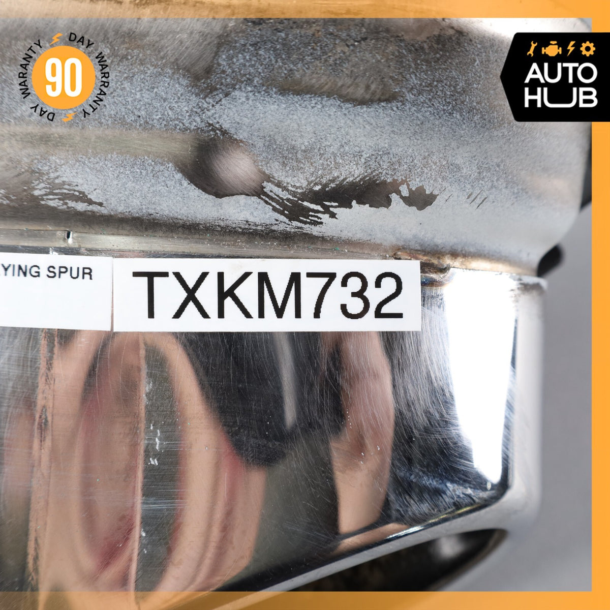 Bentley Continental Flying Spur Exhaust Muffler Tips Left and Right Set OEM 58k - photo 11