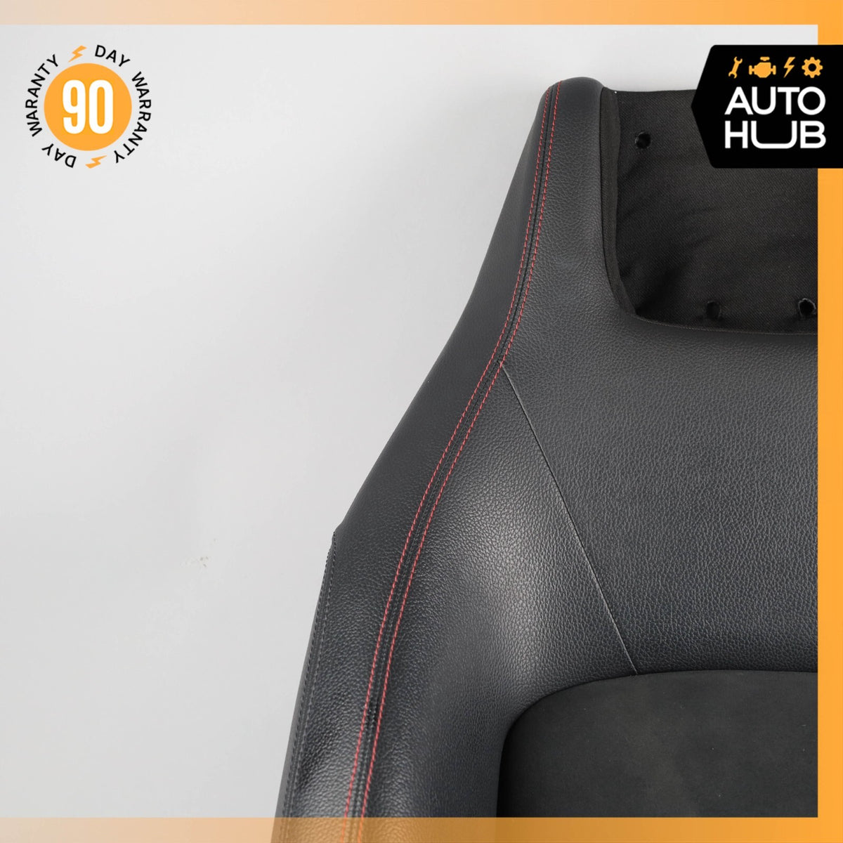 10-17 Mercedes W204 C250 Coupe E350 Front Left Side Seat Cushion Upper Suede OEM - photo 3