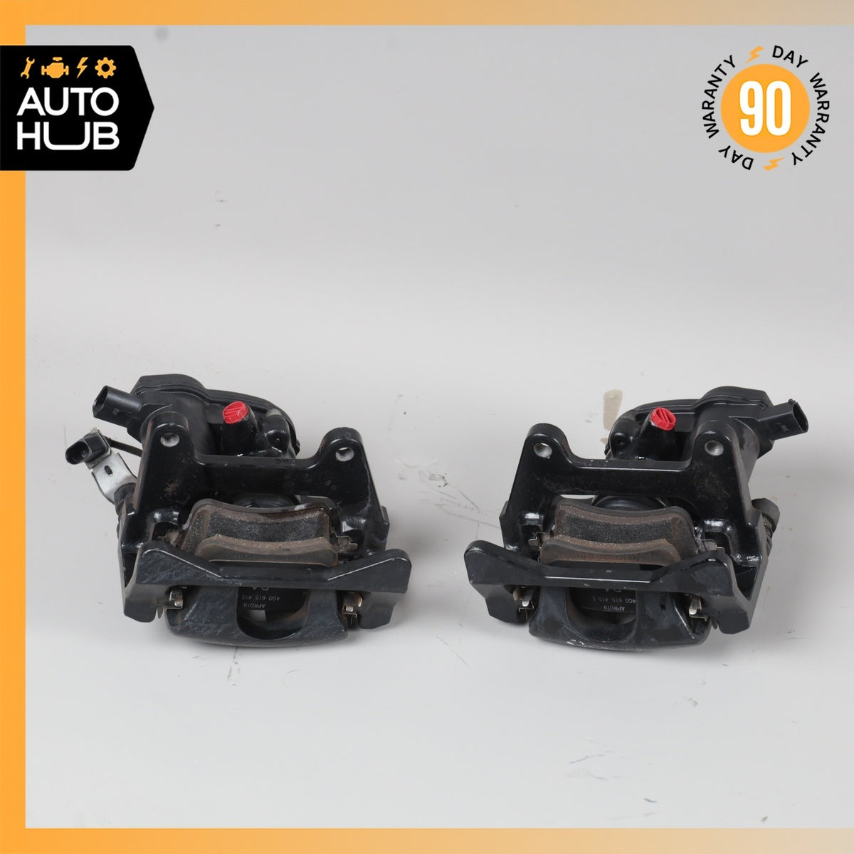 12-18 Audi C7 S6 A6 A7 Rear Brake Caliper Calipers Set w/Actuator OEM 58k - photo 12
