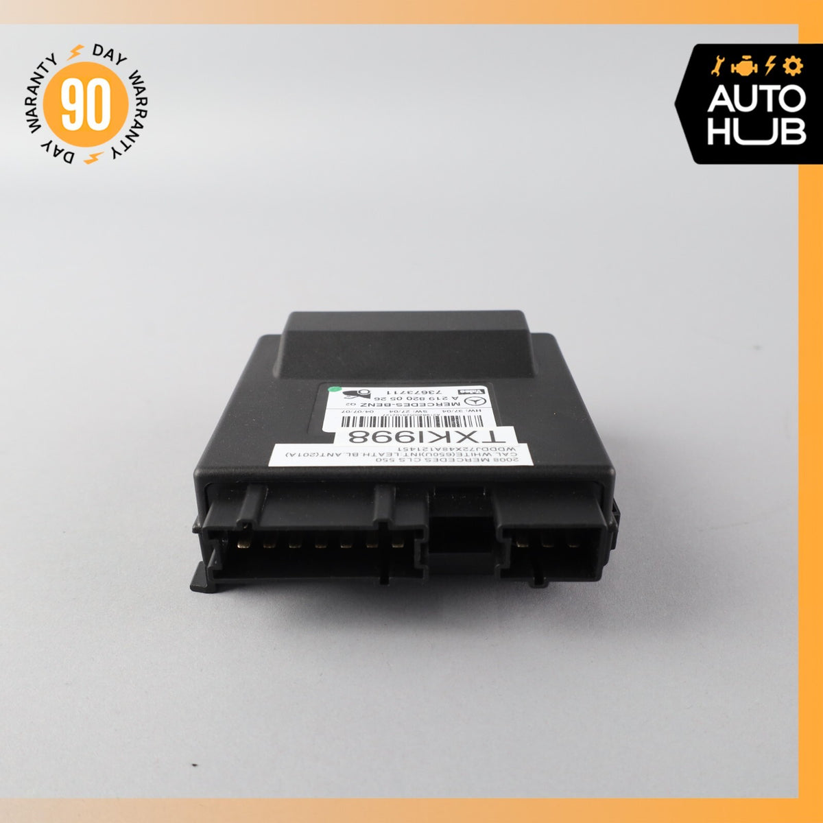 06-11 Mercedes W219 CLS550 CLS55 Trunk Lid Lock Remote Release Control Module - photo 5
