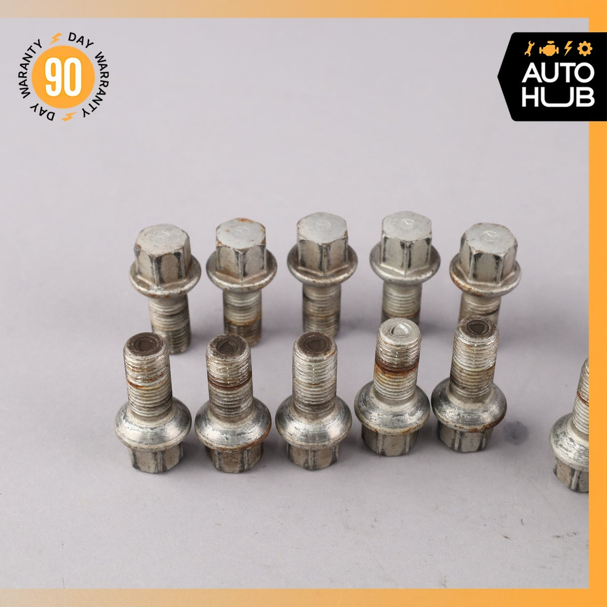 Mercedes W211 E350 E550 SL550 CLS550 Wheel Rim Lug Nut Bolt Set of 20 OEM 22k - photo 2