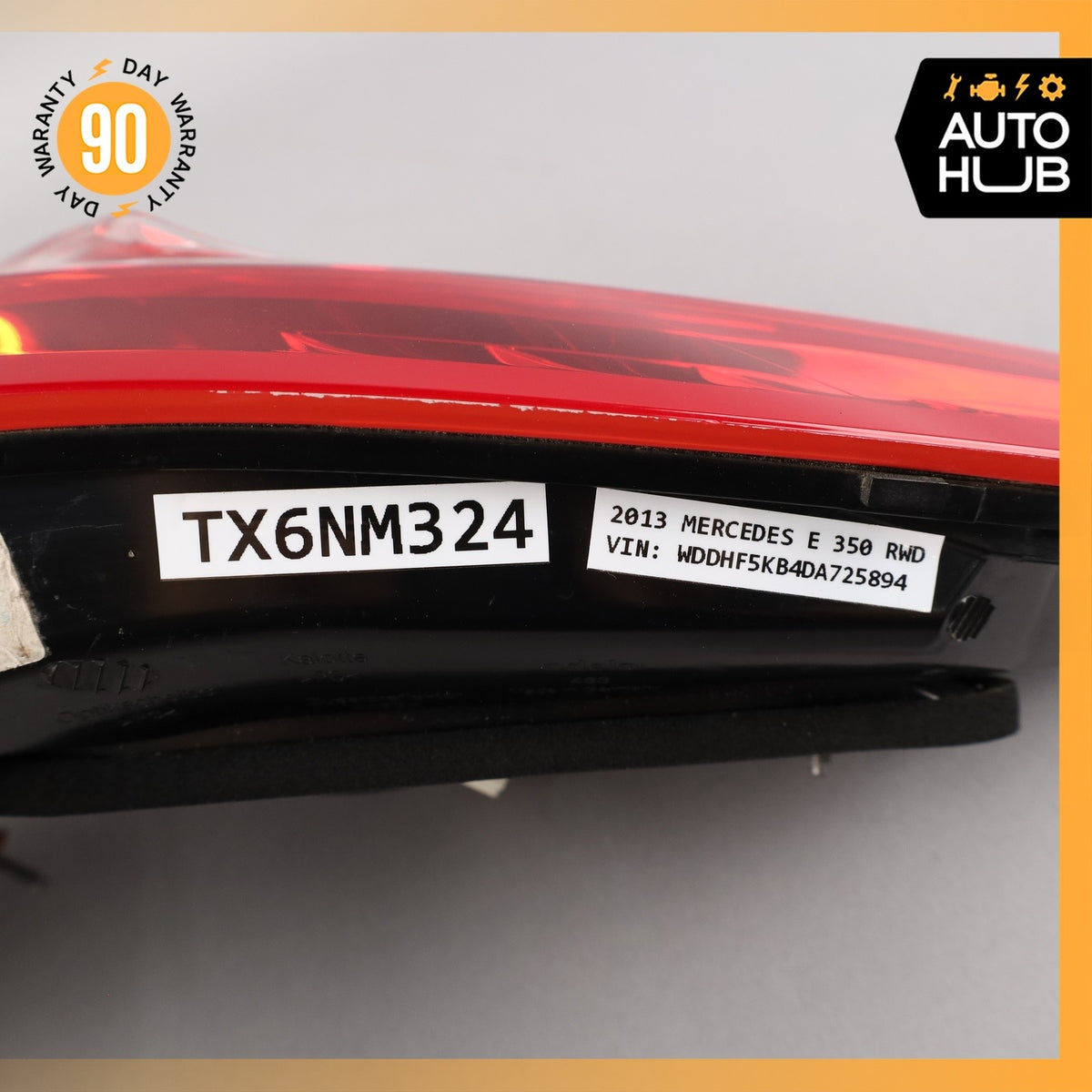 10-13 Mercedes W212 E350 Sedan LED Tail Light Lamp Left Driver Side OEM 48k - photo 24