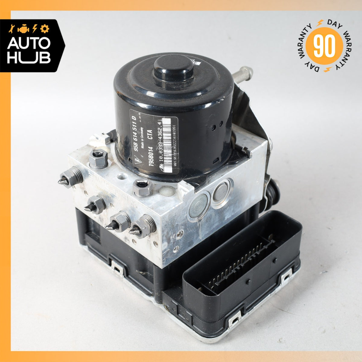 15-16 Porsche Macan 95B ABS Hydraulic Pump Control Module 95B614511D OEM 88k - photo 2