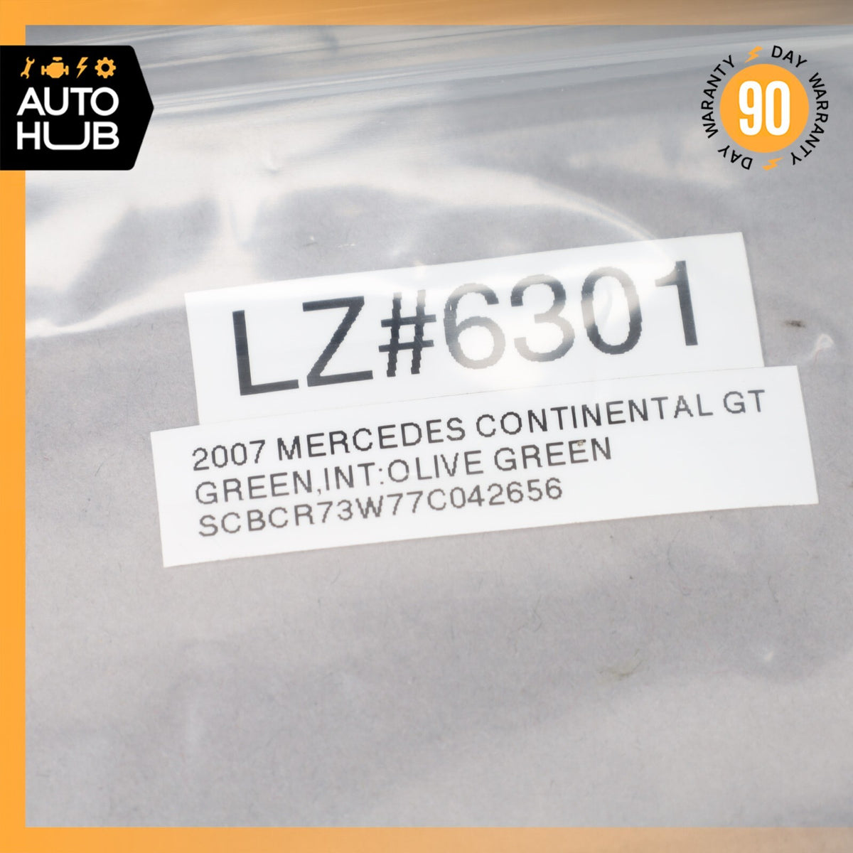 03-12 Bentley Continental GT GTC Flying Spur 6.0L W12 Engine Knock Sensor OEM - photo 12