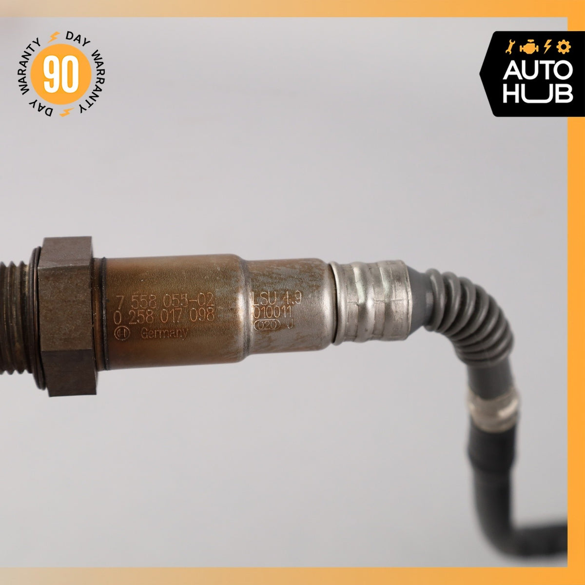08-13 BMW E88 128i Engine Oxygen O2 Lambda Sensor Set OEM 89k - photo 8