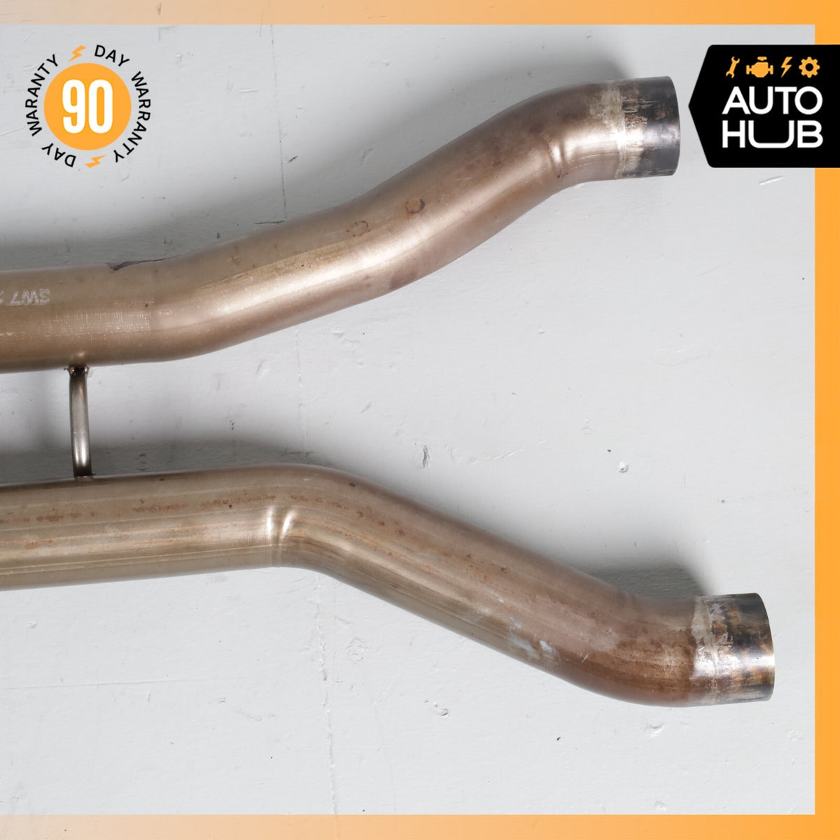 Bentley Continental GTC 6.0L Middle Mid Pipe Exhaust Downpipe Left & Right 63k - photo 6