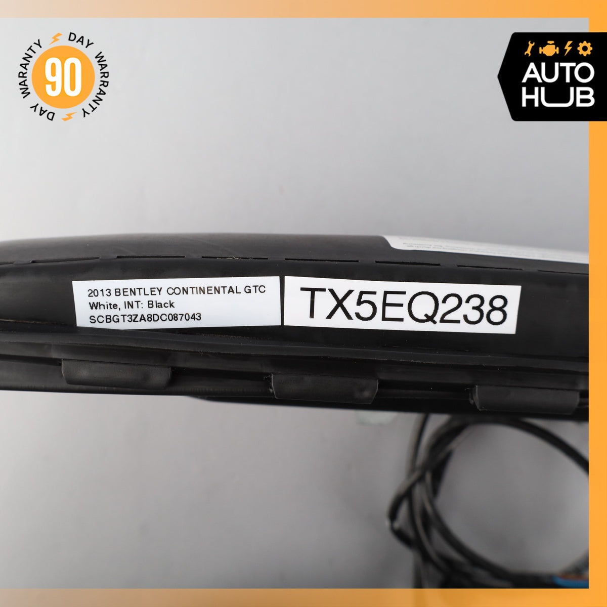 12-18 Bentley Continental GTC GT Seat Airbag Air Bag SRS Front Left OEM 55k - photo 14