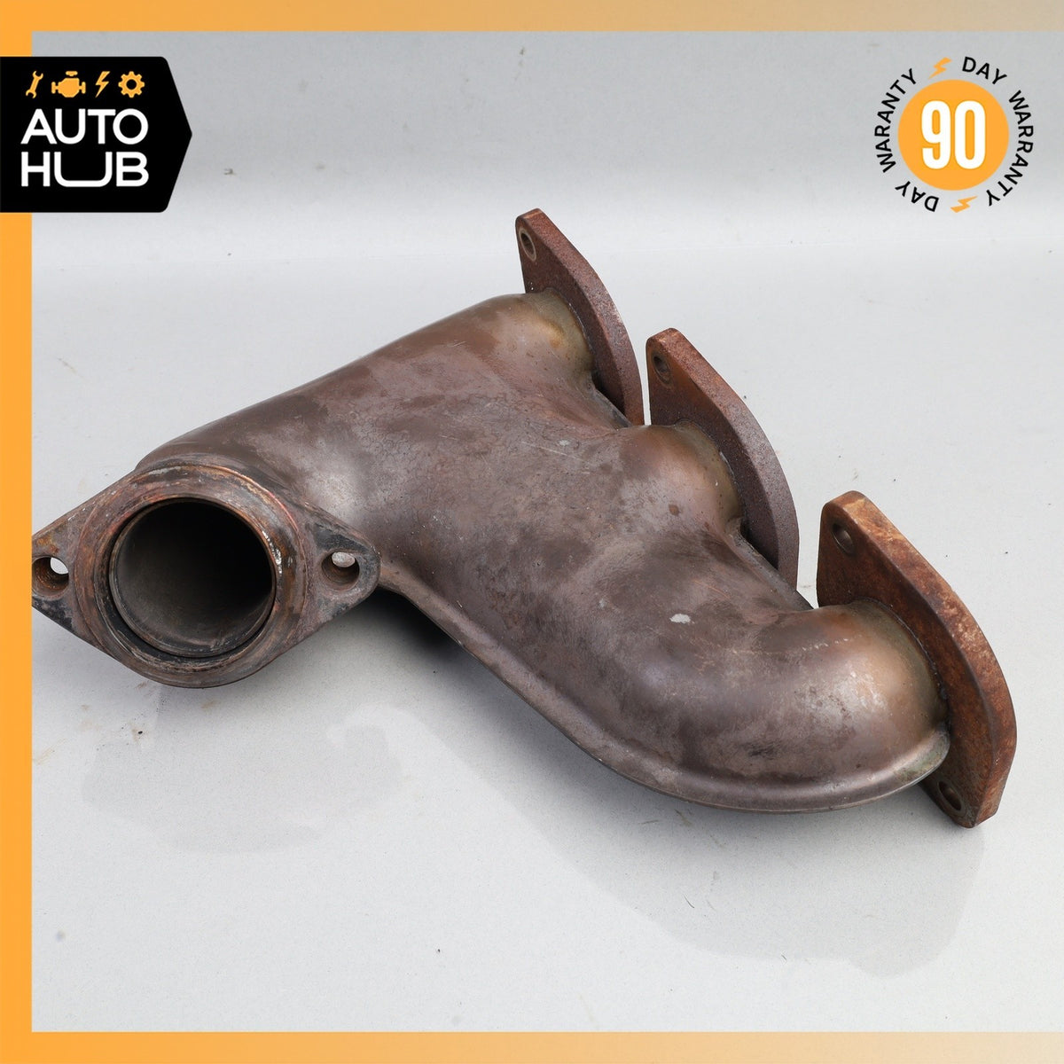 01-02 Mercedes W220 S600 CL600 V12 Exhaust Manifold Rear Set of 2 OEM - photo 11