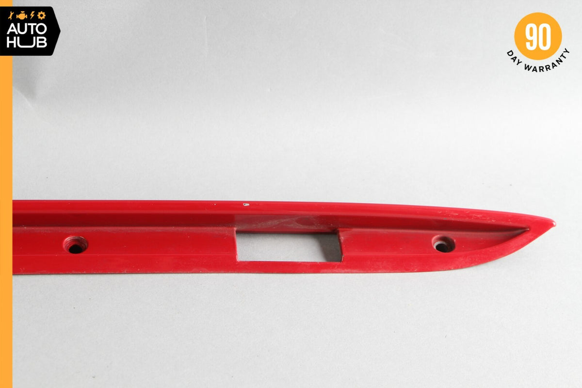 97-00 Mercedes R170 SLK230 Rear Trunk Lift Gate Handle Trim Red 1707580138 OEM - photo 7