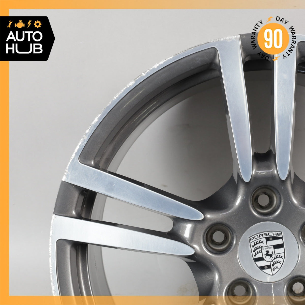 10-16 Porsche Panamera 970 11 X 20 20" Rear Wheel Rim 97036219201 OEM - photo 2