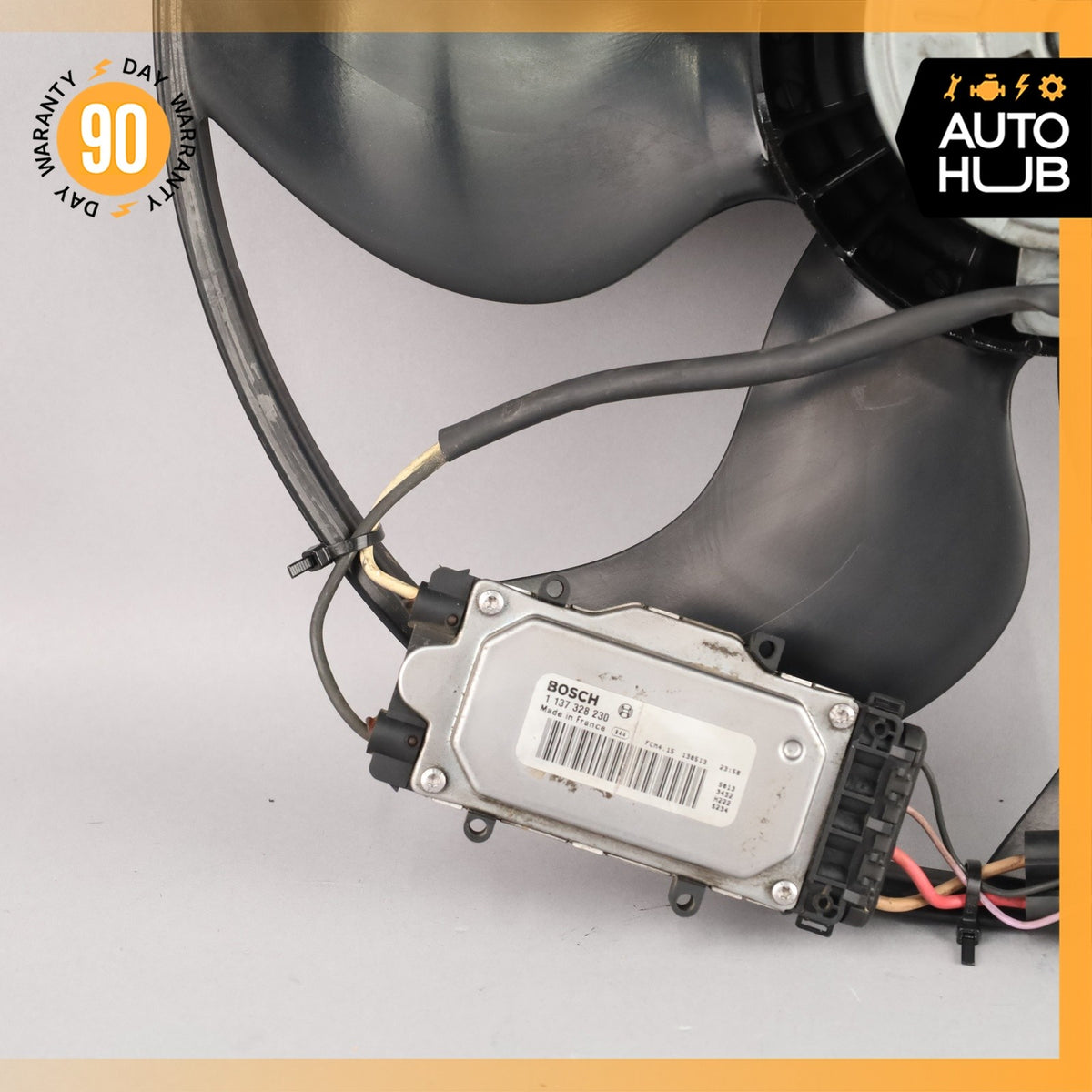 08-20 Mercedes W212 E350 C250 Engine Radiator Cooling Fan Blade w/ Motor OEM 84k - photo 11