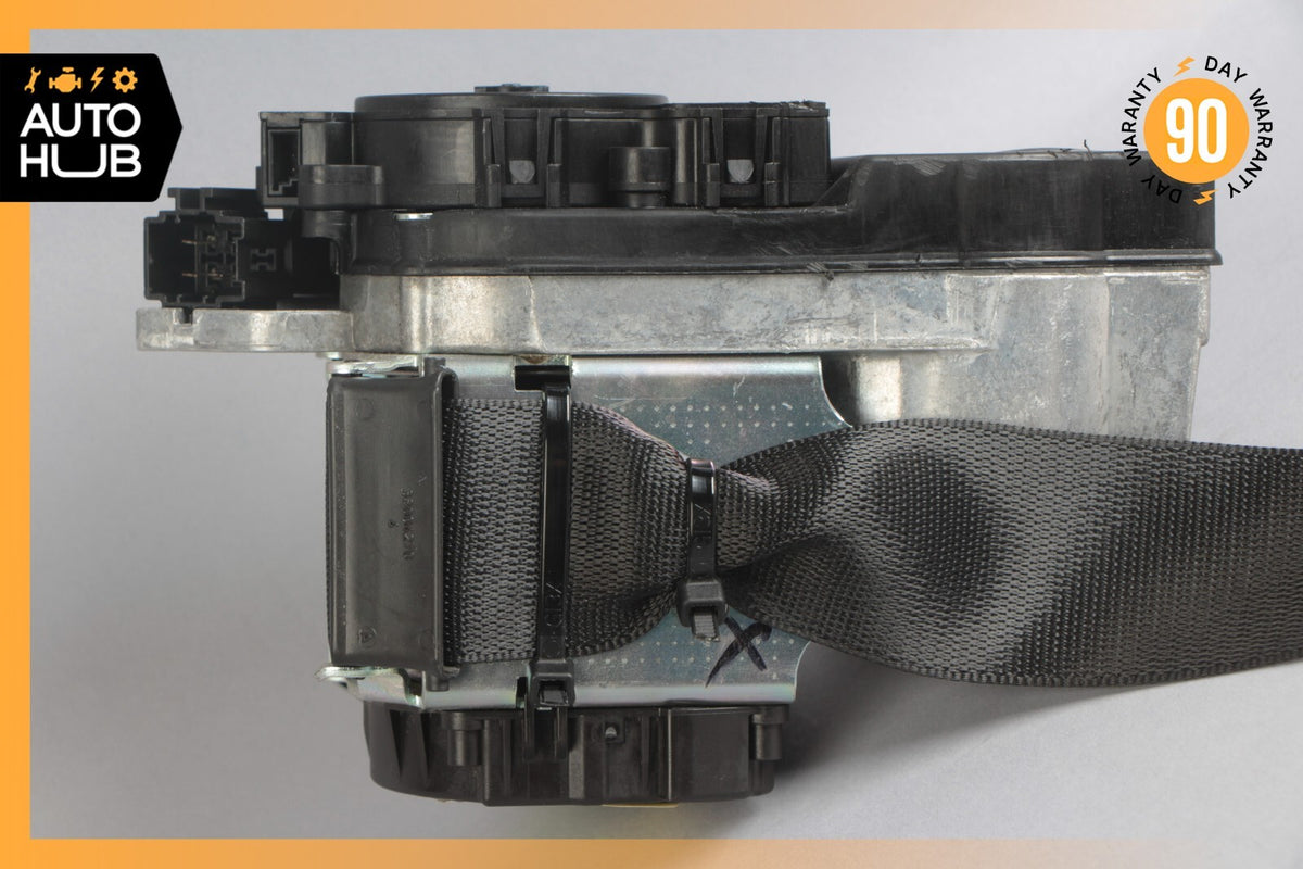 07-10 Mercedes W221 S550 S63 AMG Front Left Driver Side Seat Belt Black OEM - photo 10