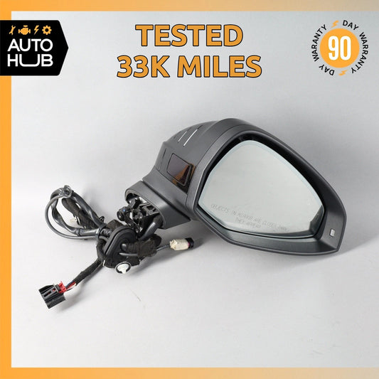 18-24 Audi B9 S5 RS5 Right Side Rear View Door Mirror w/Blind Spot Camera OEM - photo 1
