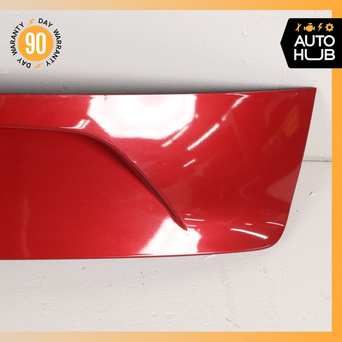 17-26 Alfa Romeo 949 Stelvio Trunk Lid License Plate Holder Red OEM 72k - photo 4