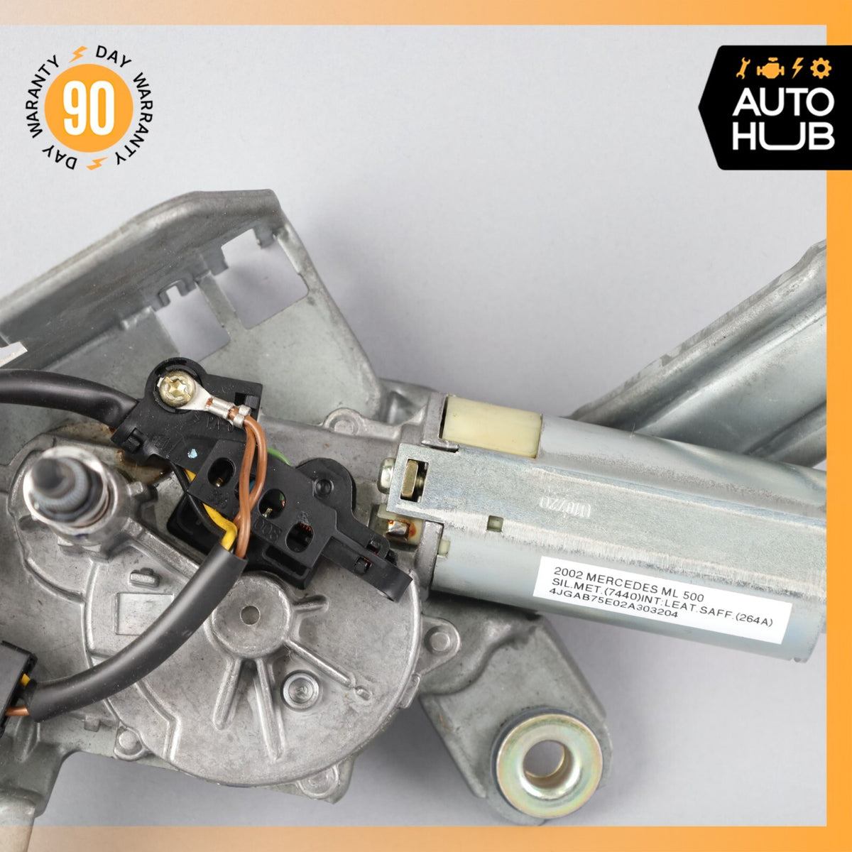 98-05 Mercedes W163 ML500 ML55 AMG ML320 Rear Glass Windshield Wiper Motor OEM - photo 3