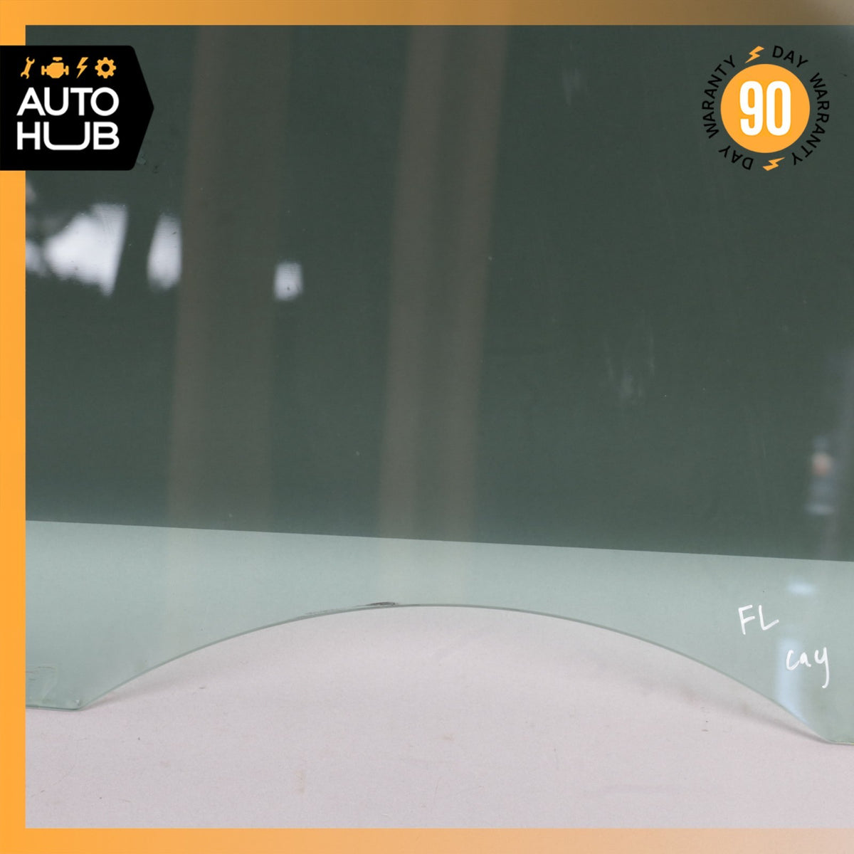 11-18 Porsche Cayenne 958 Front Left Driver Side Door Window Glass OEM - photo 10